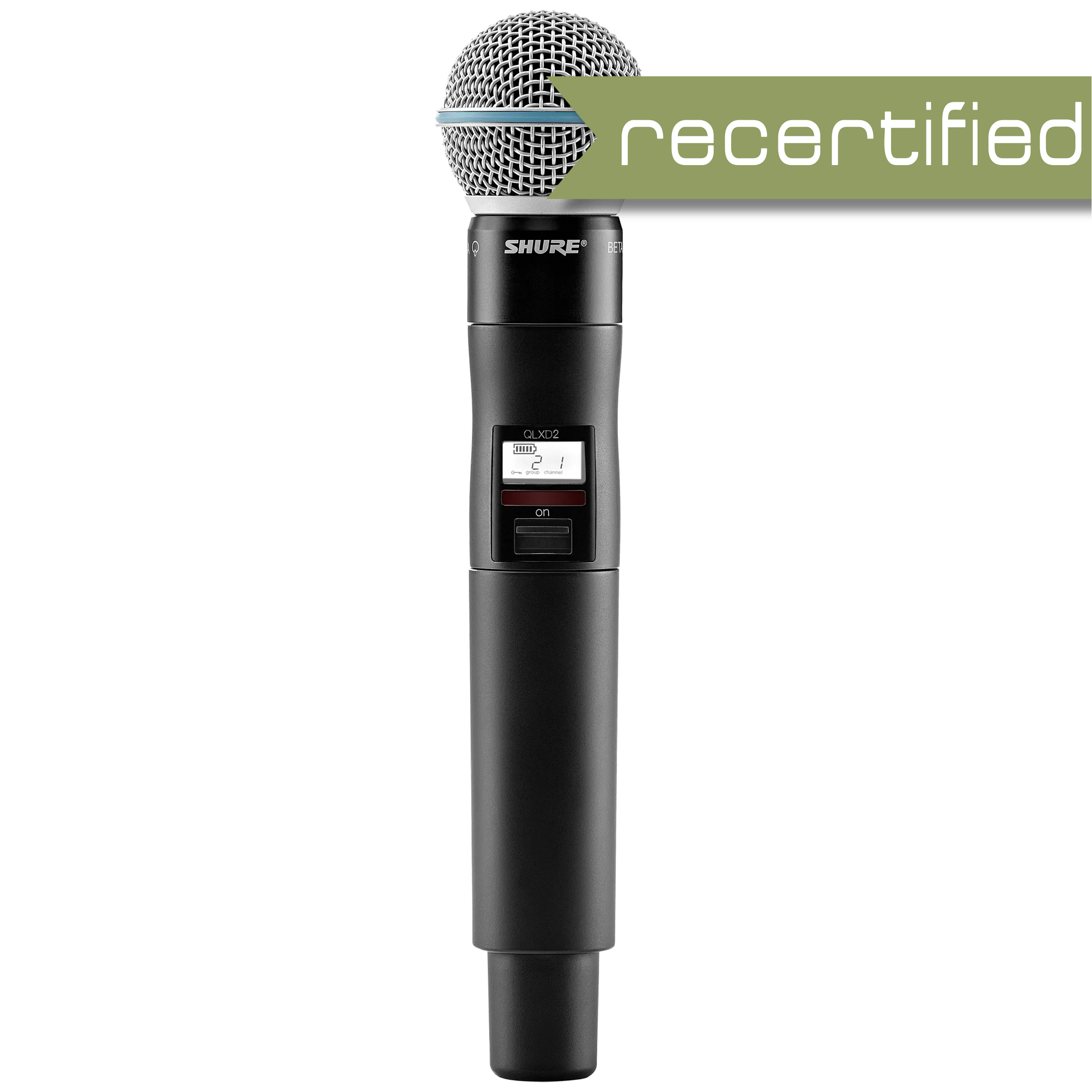 Shure QLXD2/B58=-H50 Handheld Transmitter