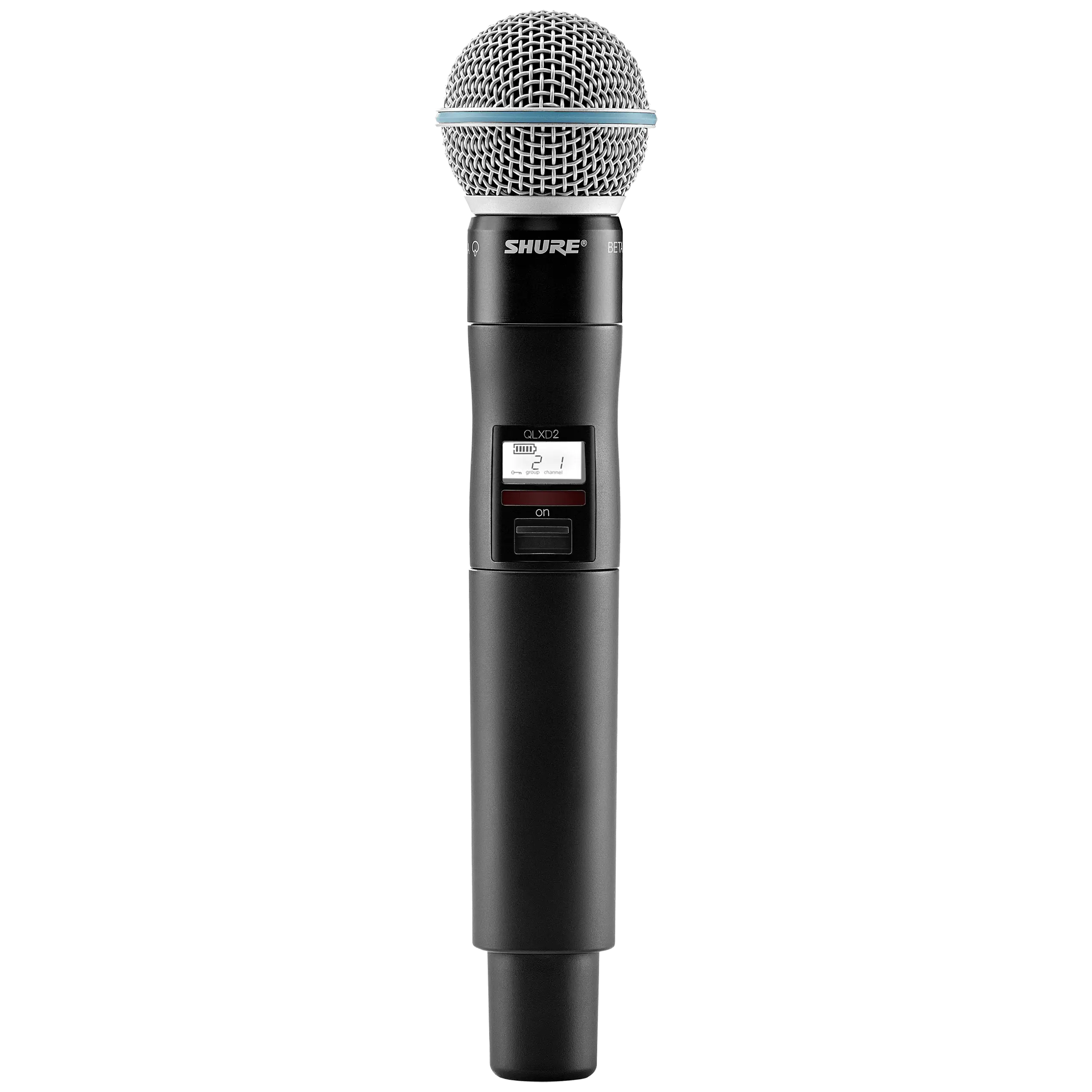 Shure QLX-D Handheld Transmitter with Beta 58A Microphone
