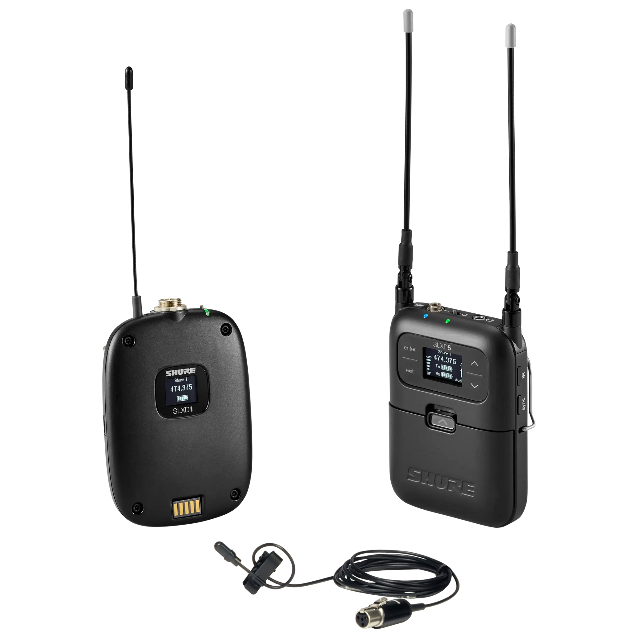 Shure SLXD15/DL4B Portable Wireless Lavalier Microphone System