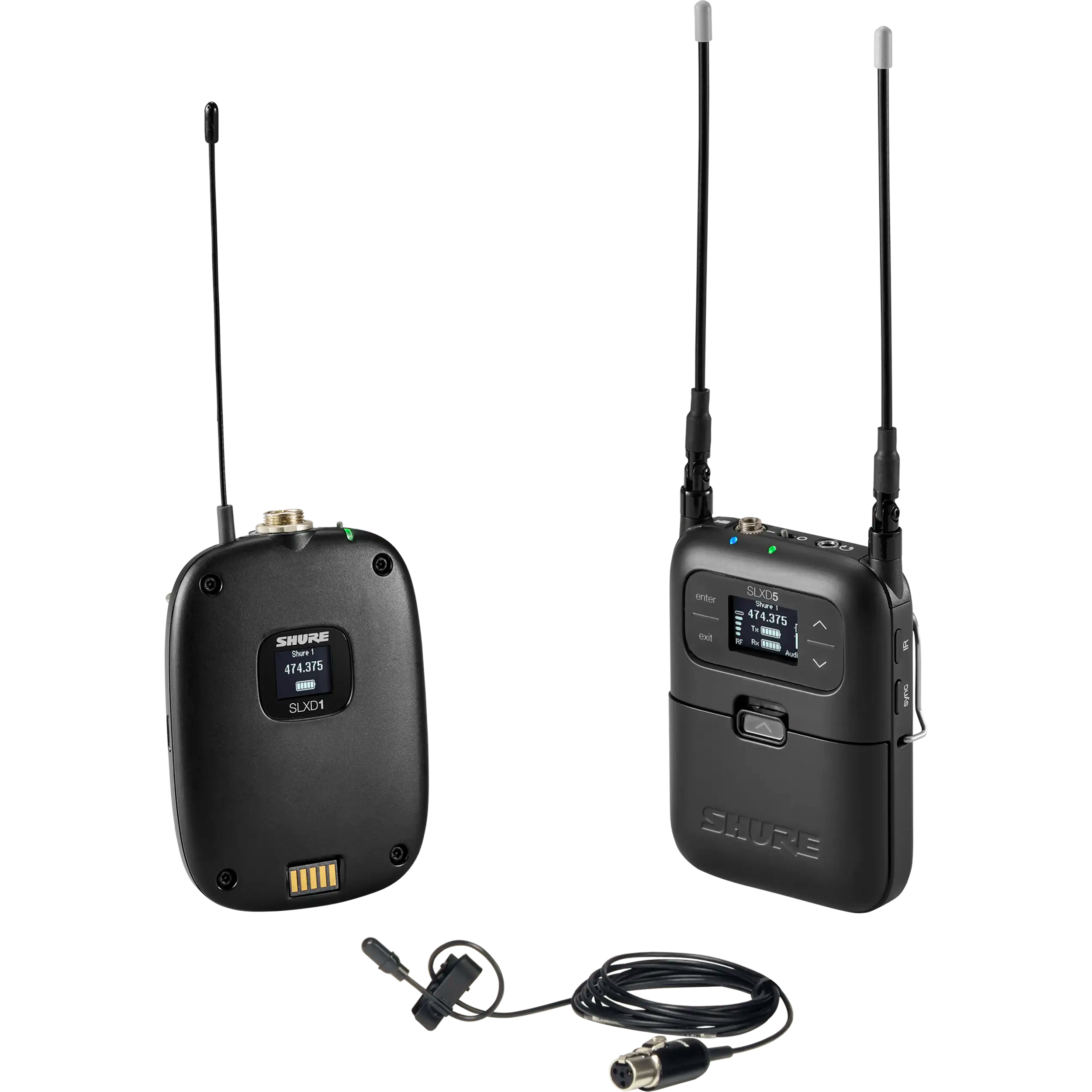 Shure SLXD15/UL4B Portable Wireless Lavalier Microphone System