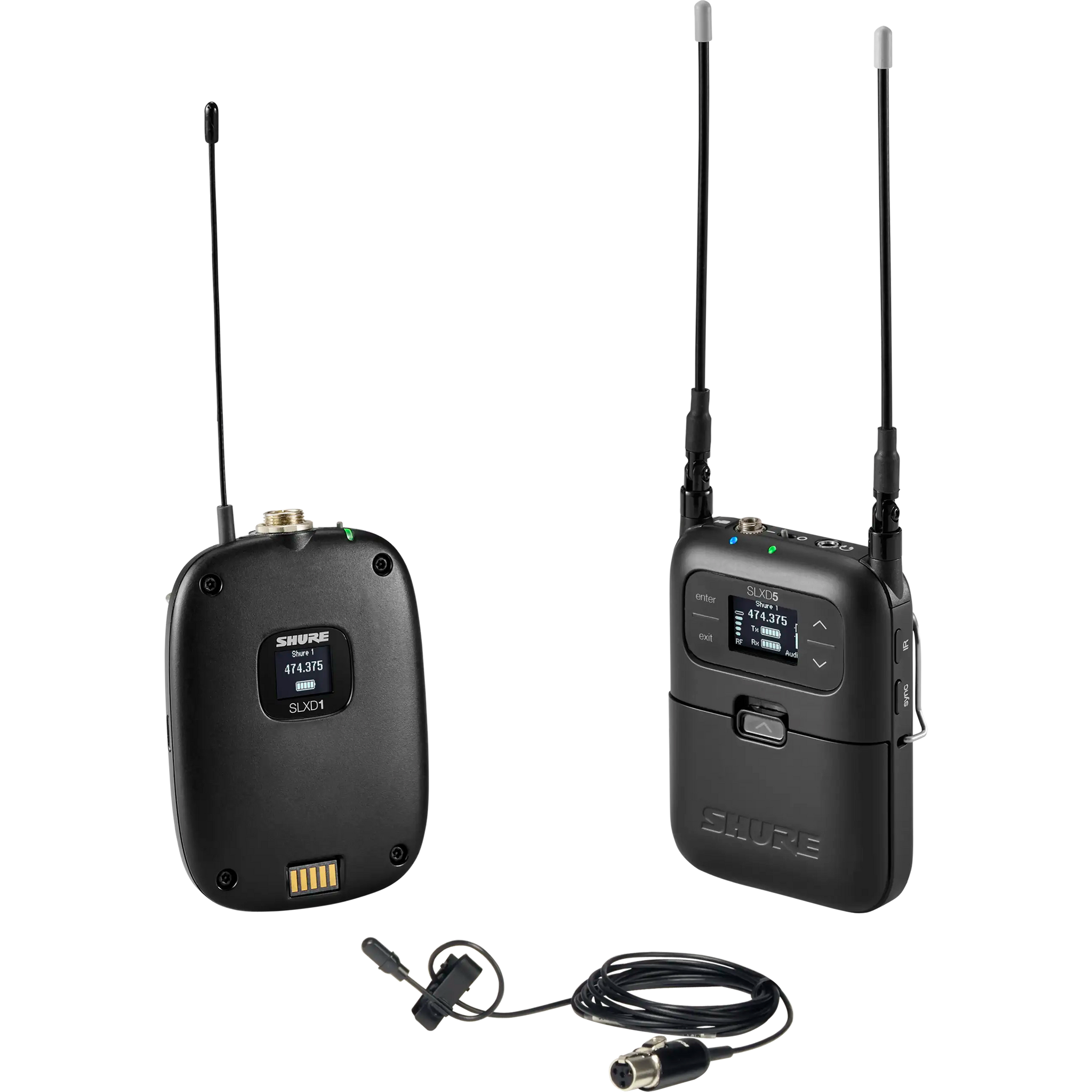 Shure SLXD15/UL4B Portable Wireless Lavalier Microphone System