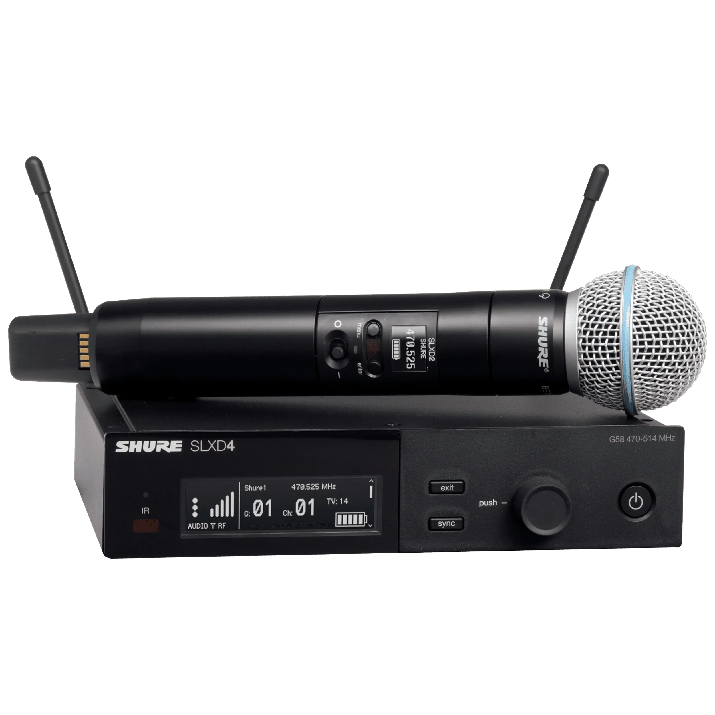 Shure SLXD24/B58 Wireless Handheld Microphone System