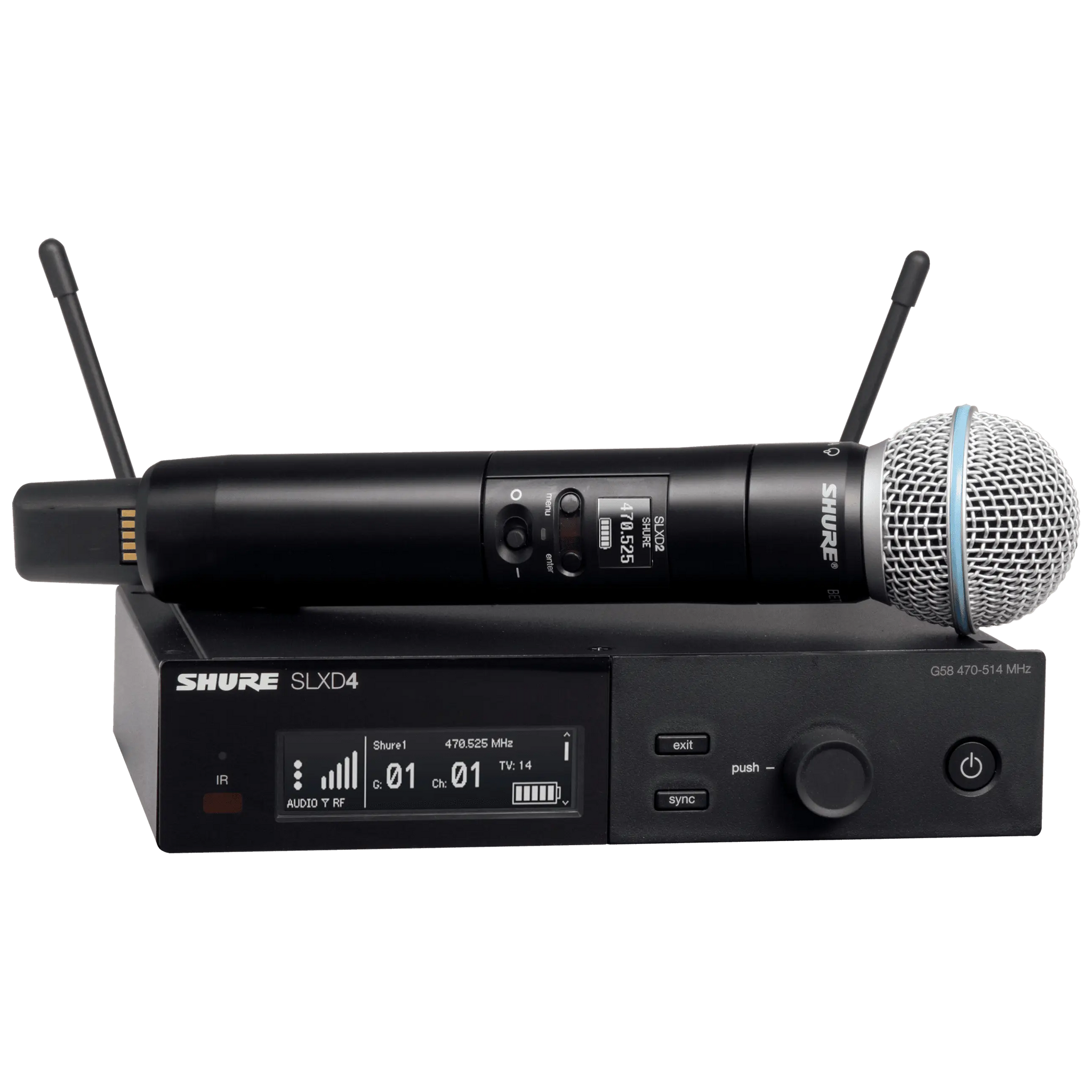 Shure SLXD24/B58 Wireless Handheld Microphone System