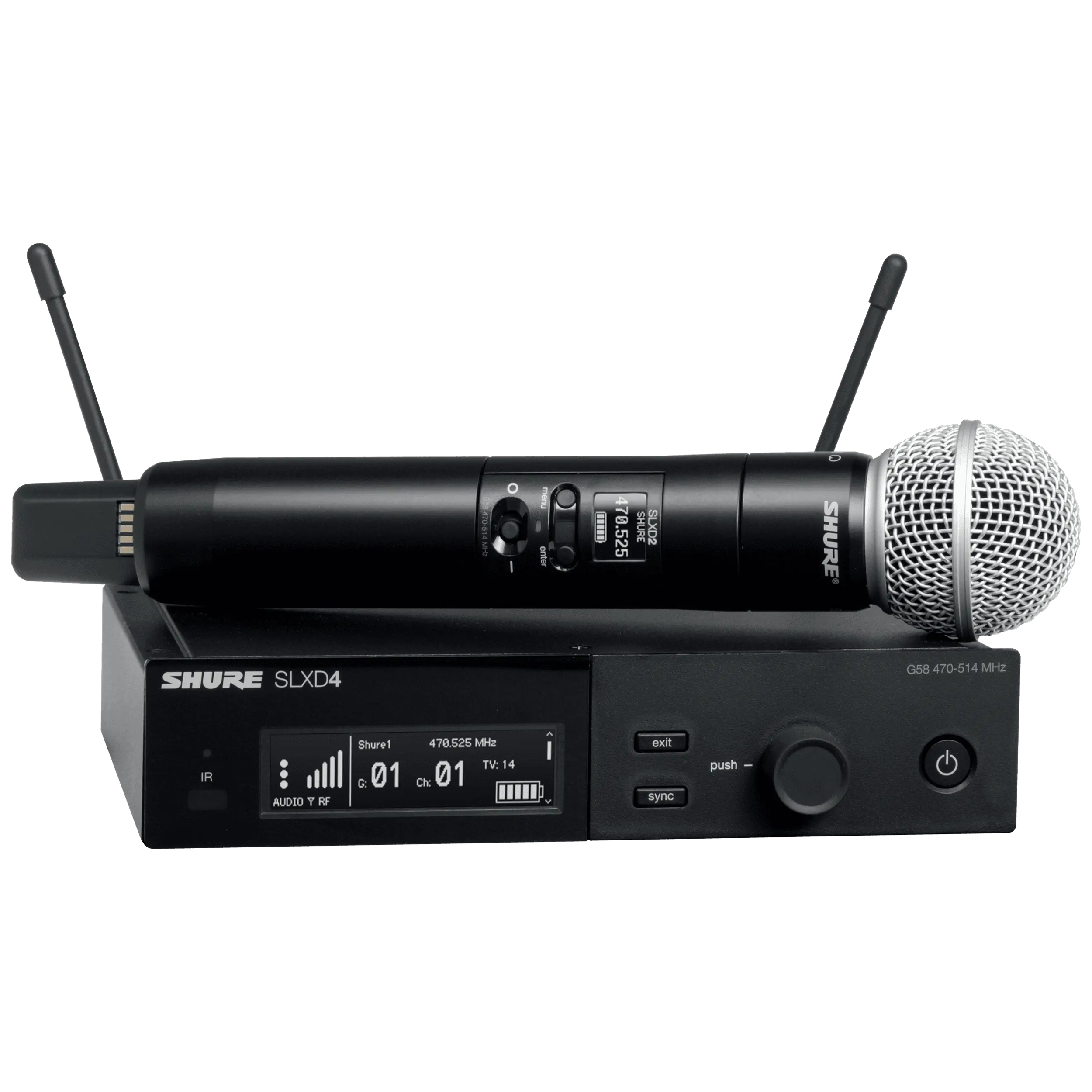 Shure SLXD24/SM58 Wireless Handheld Microphone System