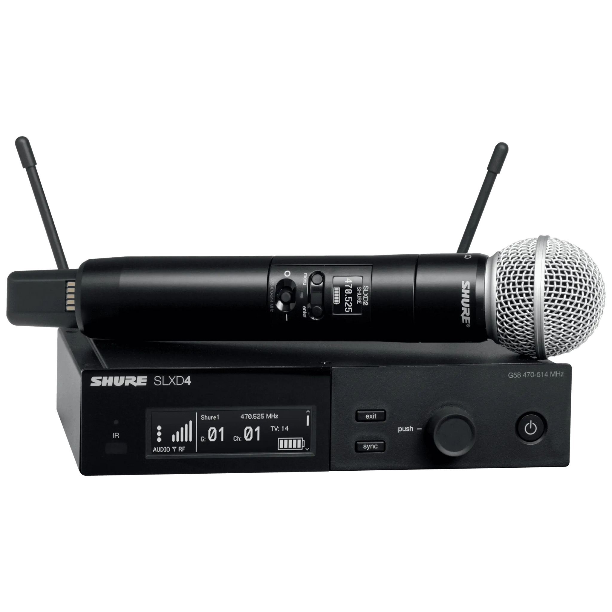Shure SLXD24/SM58 Wireless Handheld Microphone System