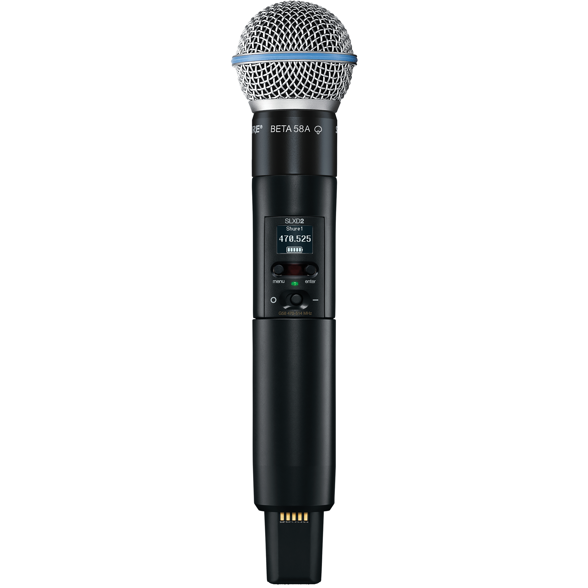 Shure SLXD2/B58 Handheld Transmitter for SLX-D Wireless