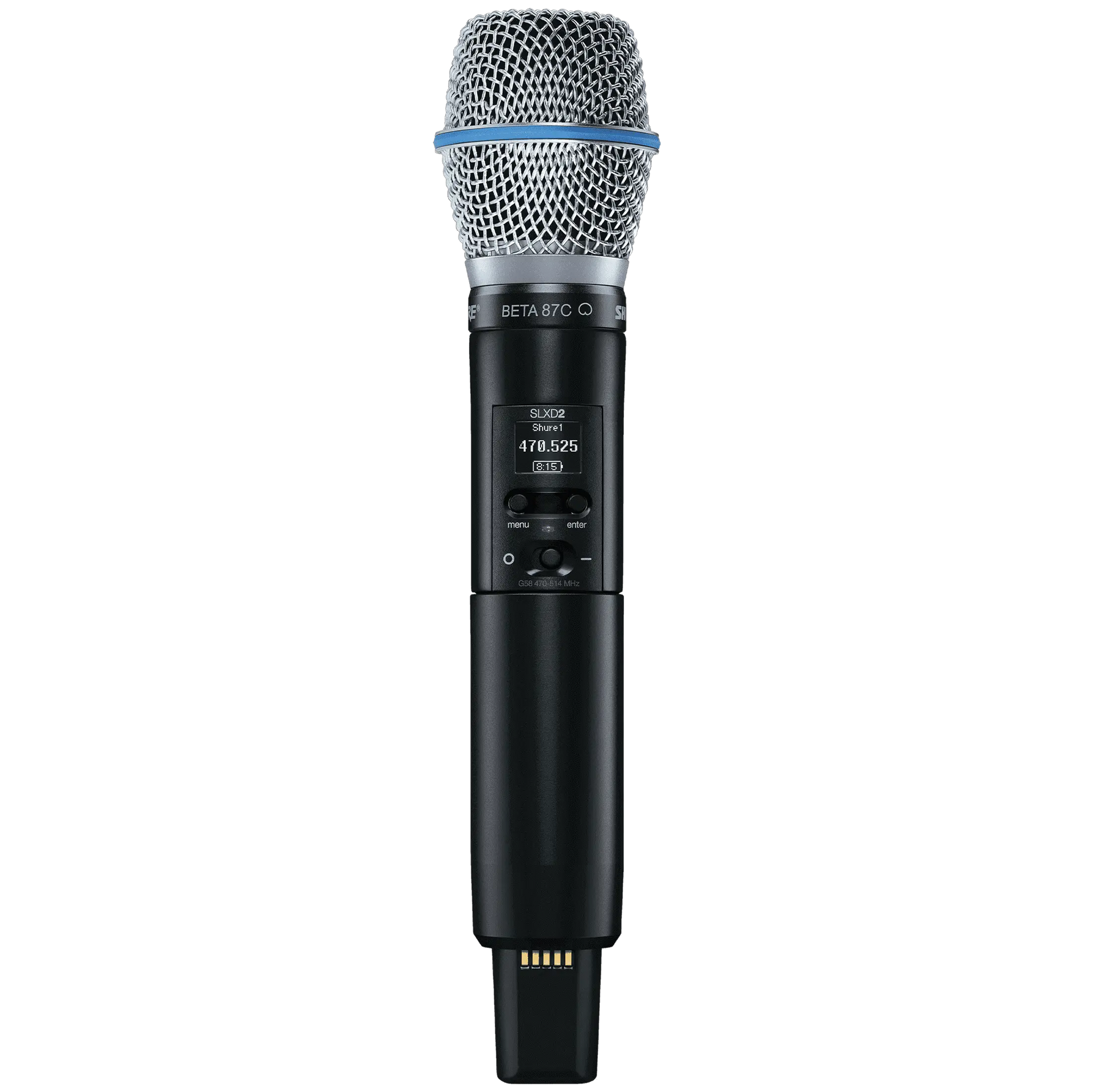 Shure SLXD2/B87C-G58 Handheld Transmitter with Beta 87C Capsule