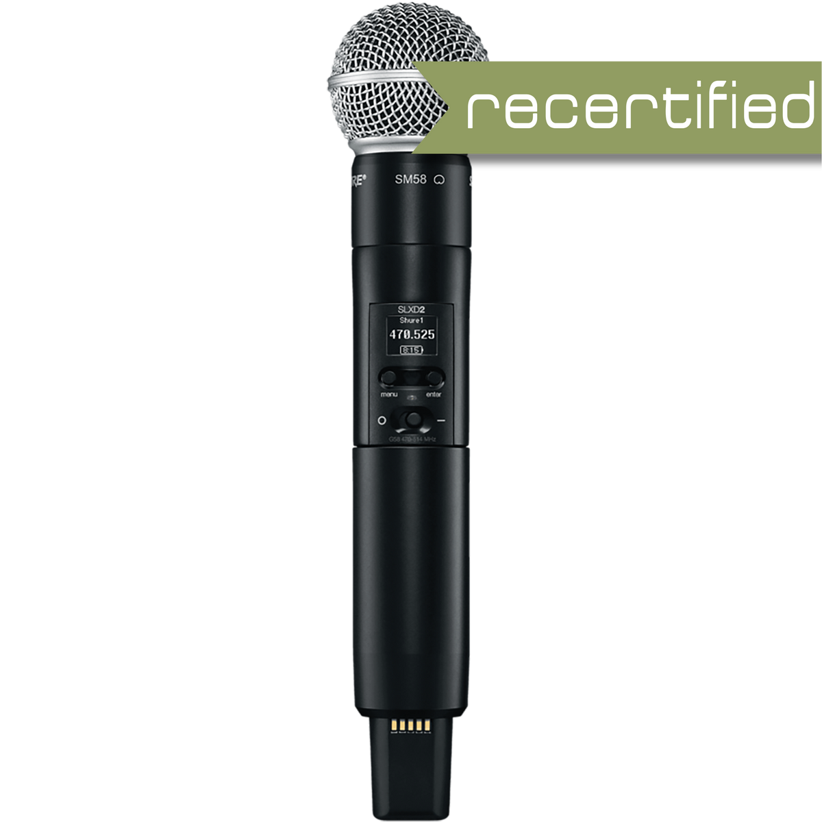Shure SLXD2/SM58-G58 Handheld Transmitter