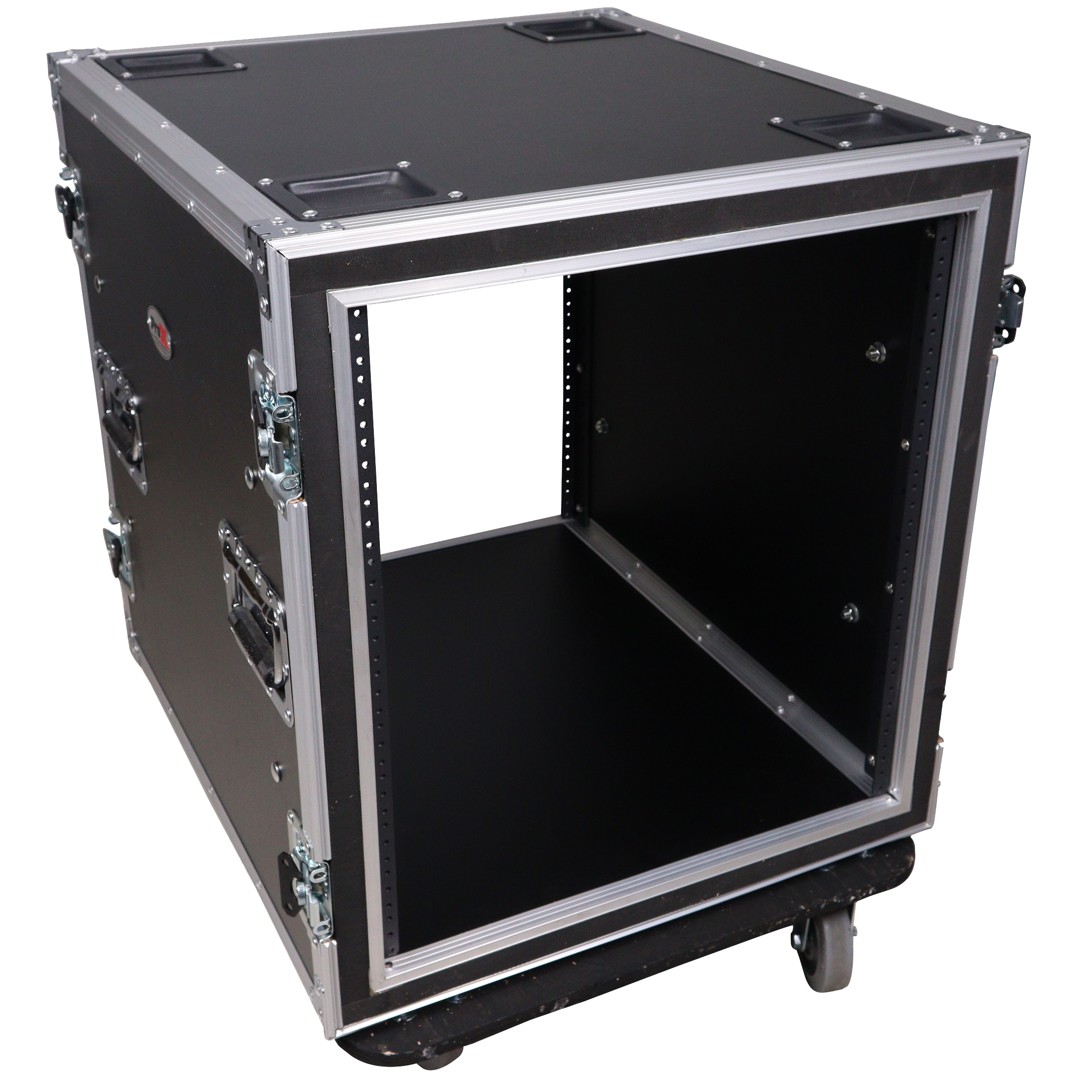 ProX 10U Shockmount 24 Deep Rack with Casters