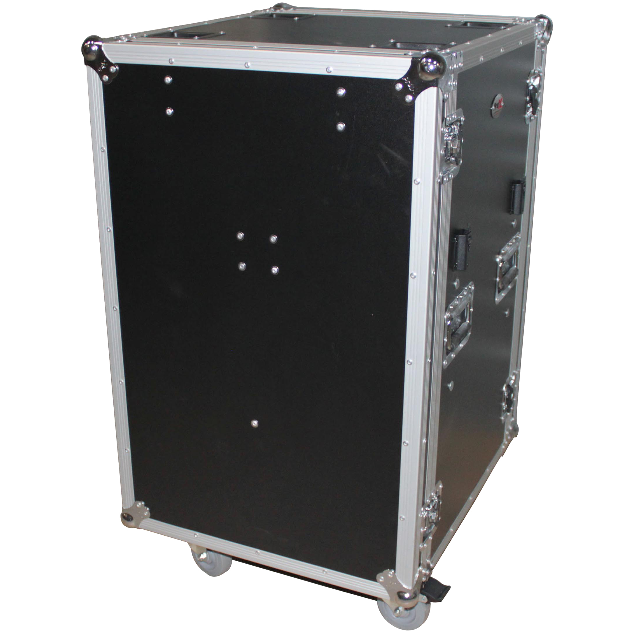ProX 14U Shockmount 20 Deep Rack with Casters and Side Tables