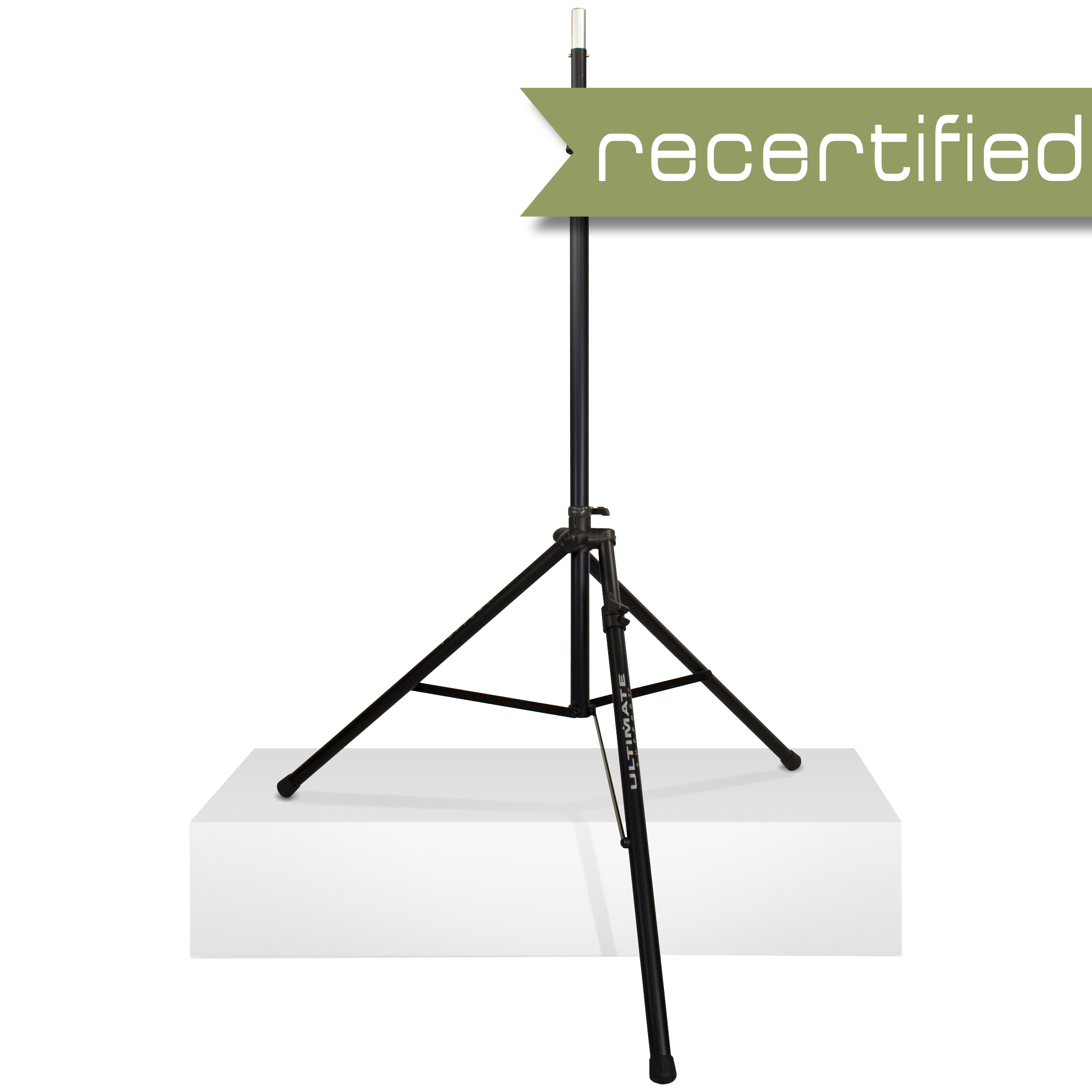 Ultimate Support TS-110BL Air-Powered Lift-assist Speaker Stand