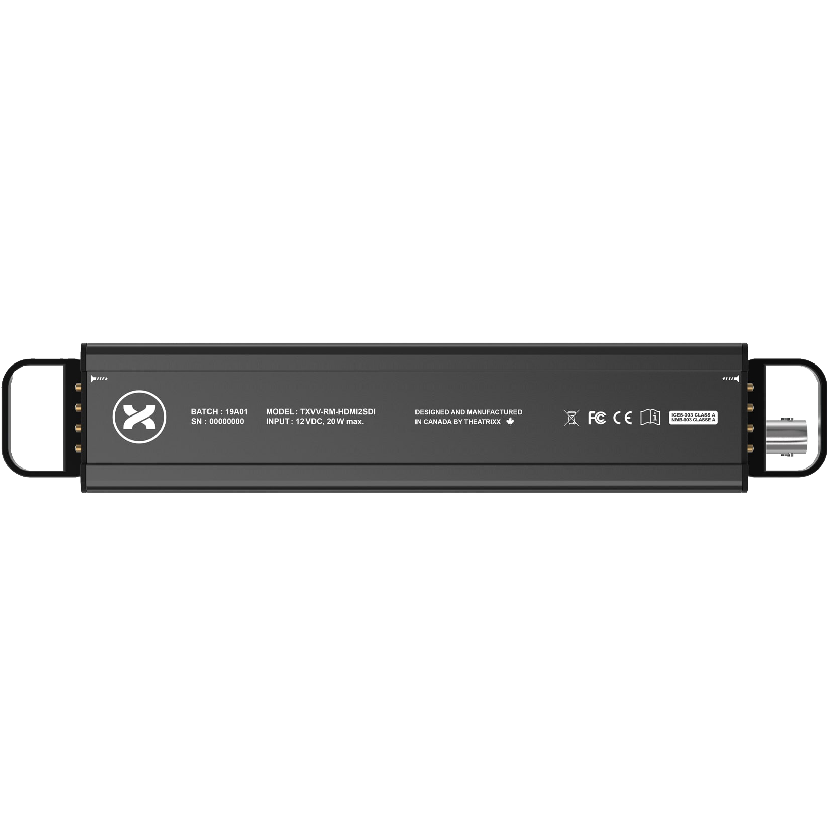 Theatrixx HDMI 1.2 to 3G-SDI Reversible Converter