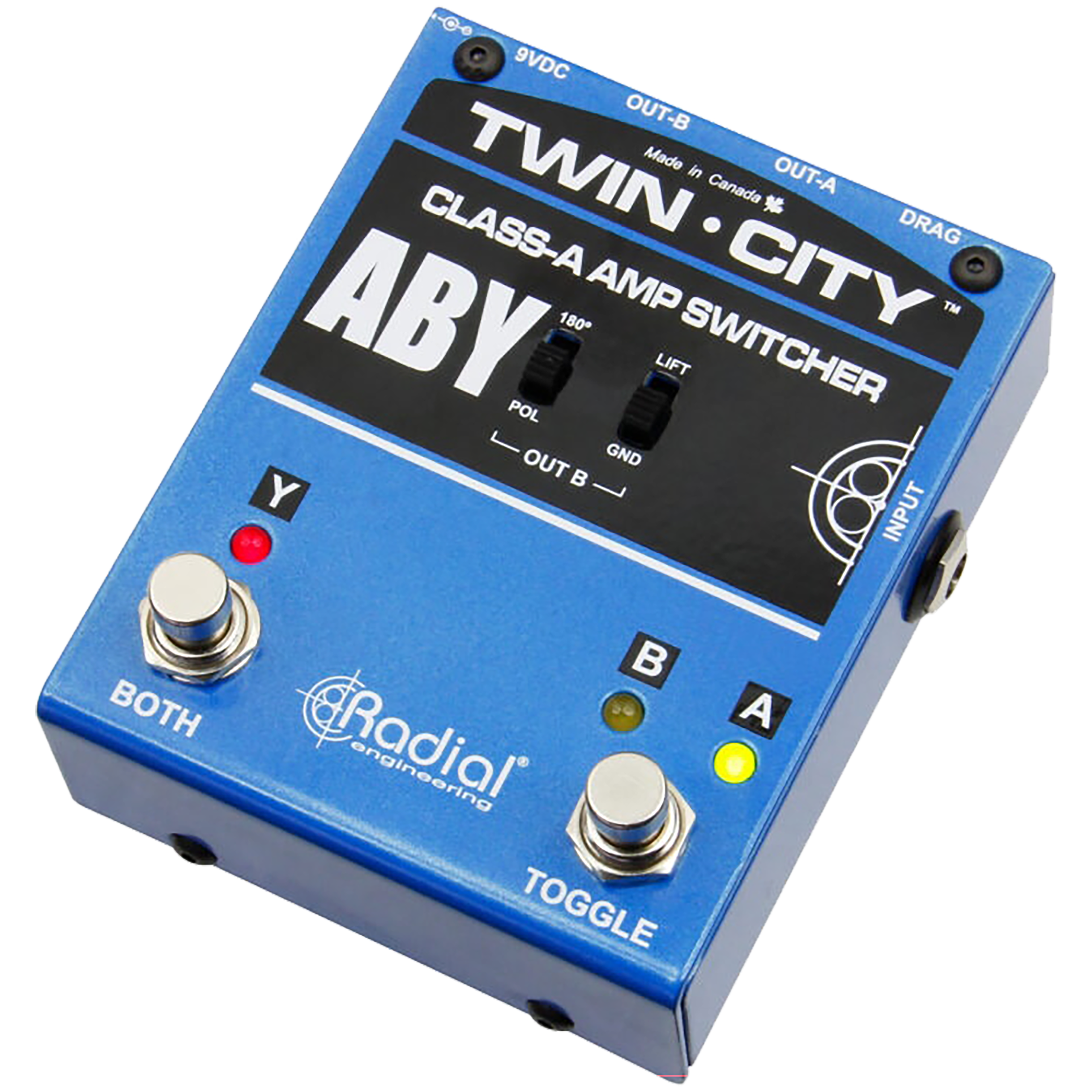 Radial Twin-City Active Amp Switcher