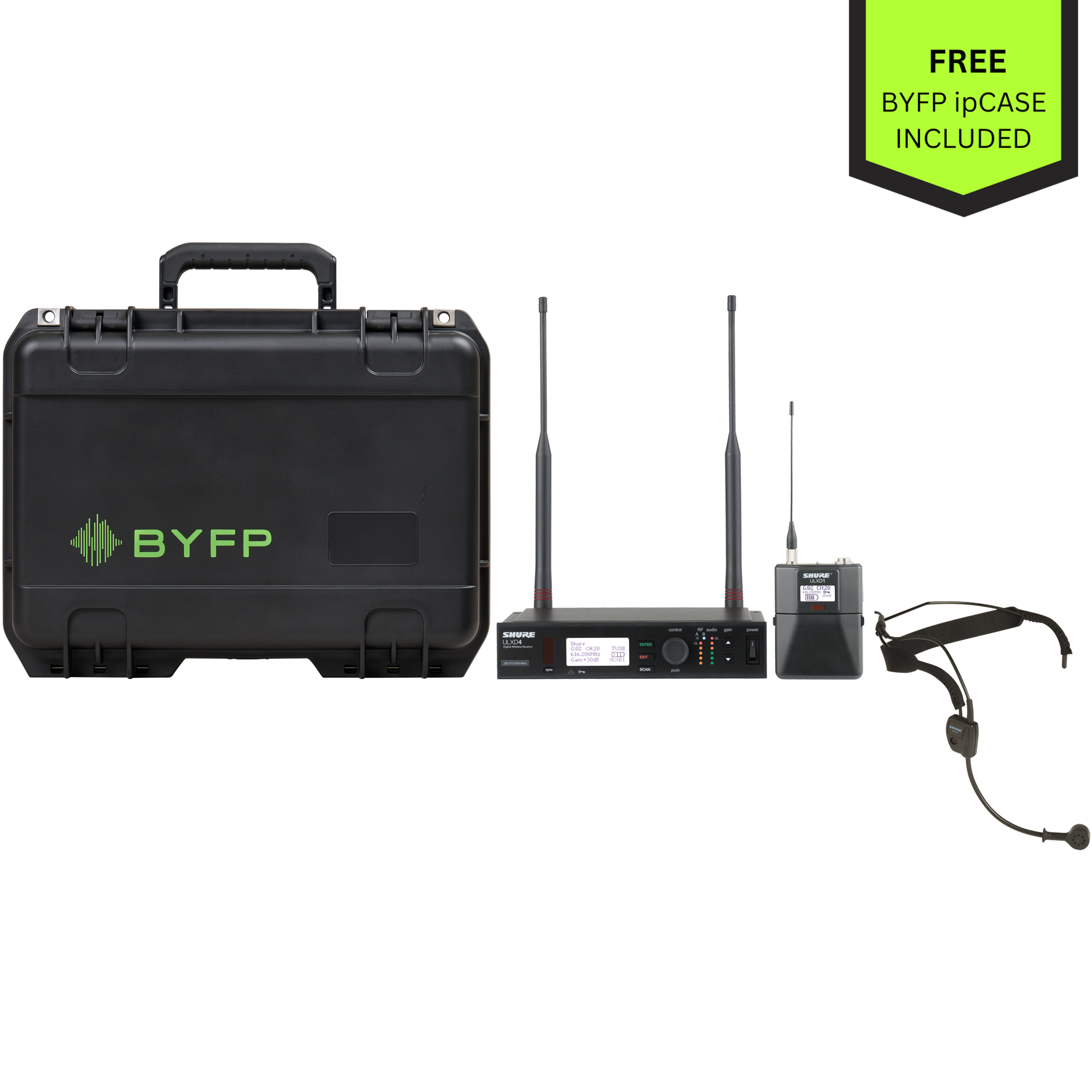 Shure ULX-D Headset Wireless Microphone System