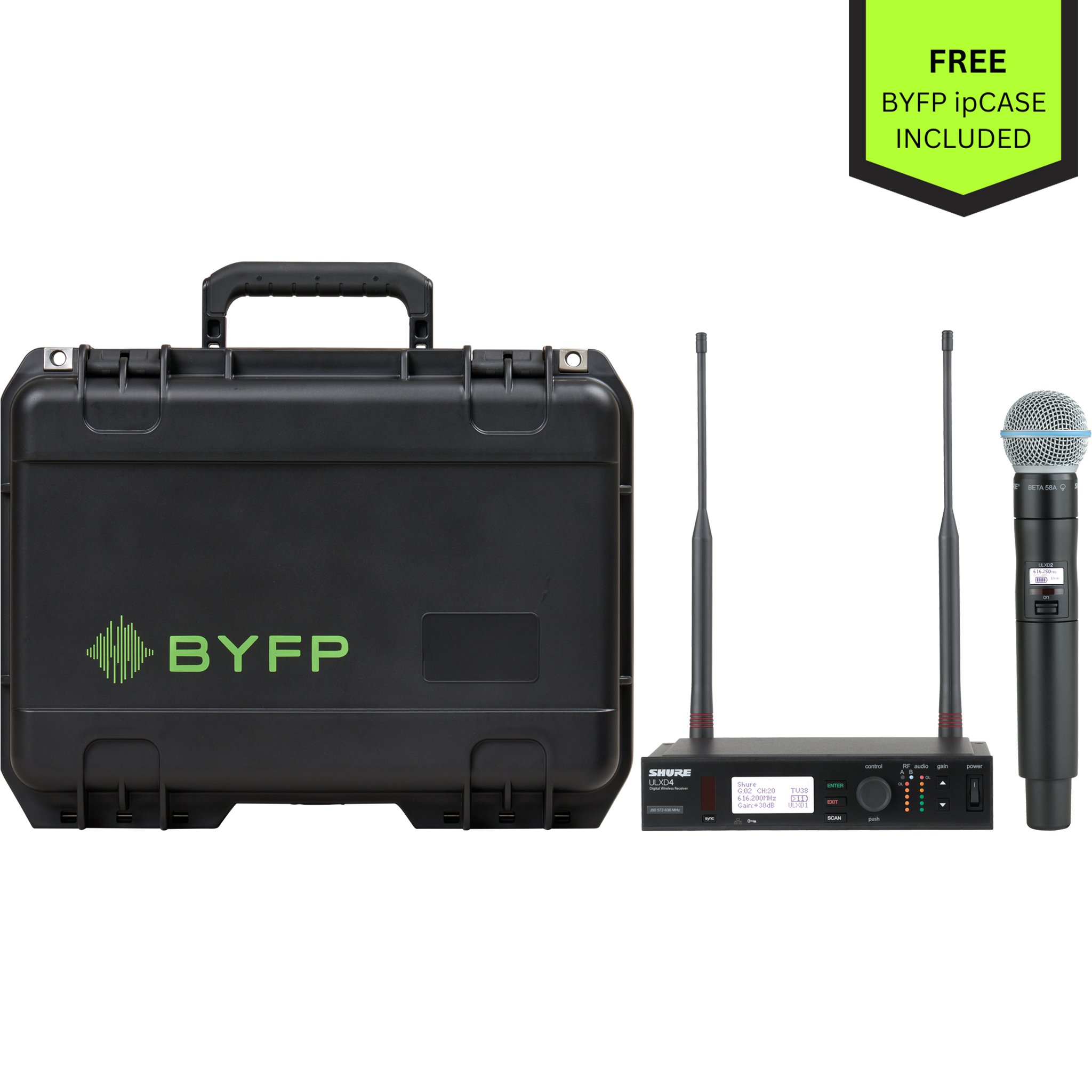 Shure ULX-D Handheld Wireless Microphone System tourPack