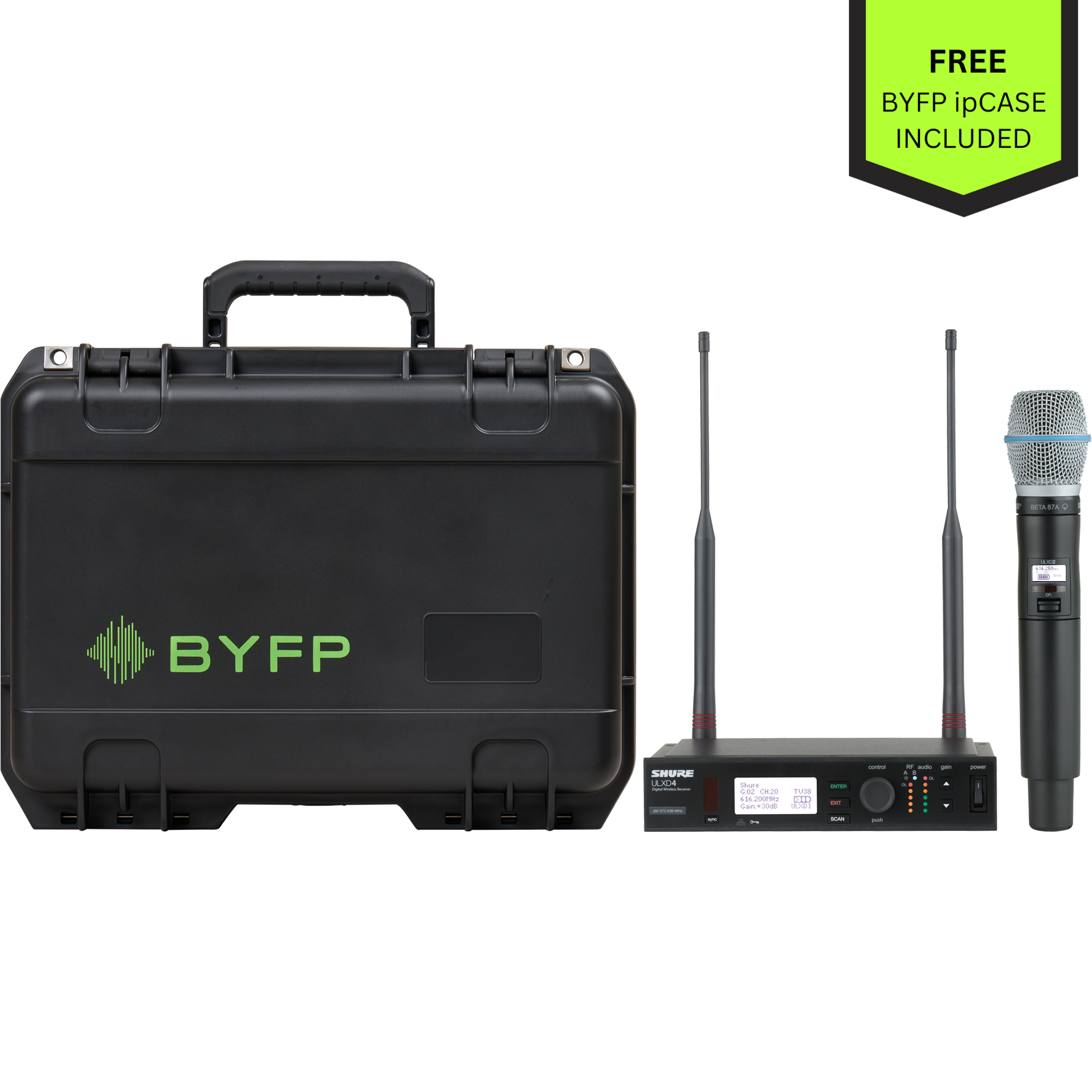 Shure ULX-D Handheld Wireless Microphone System tourPack
