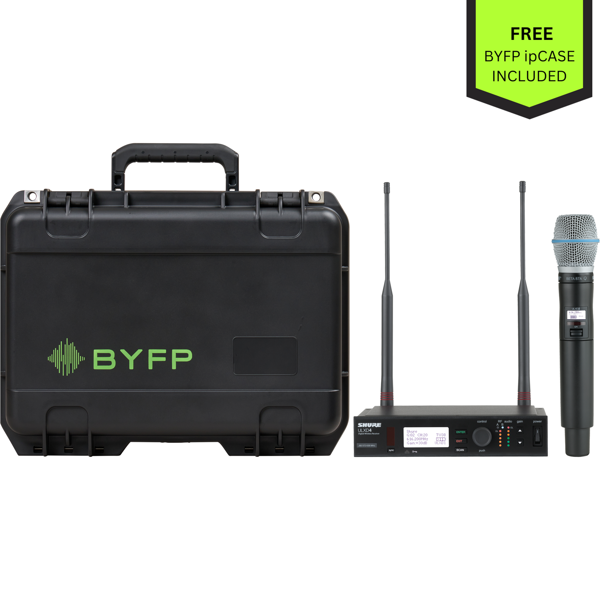 Shure ULX-D Handheld Wireless Microphone System tourPack