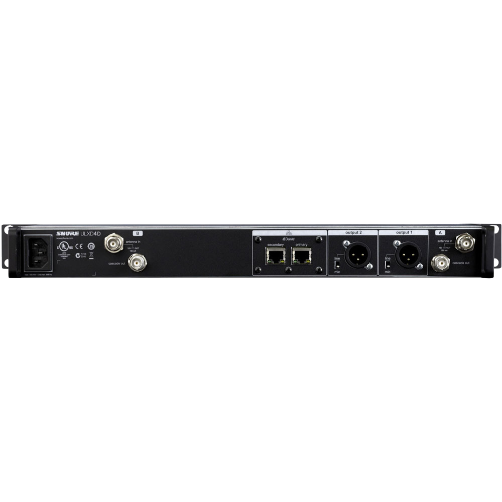 Shure ULXD4D-G50 Dual Wireless Receiver