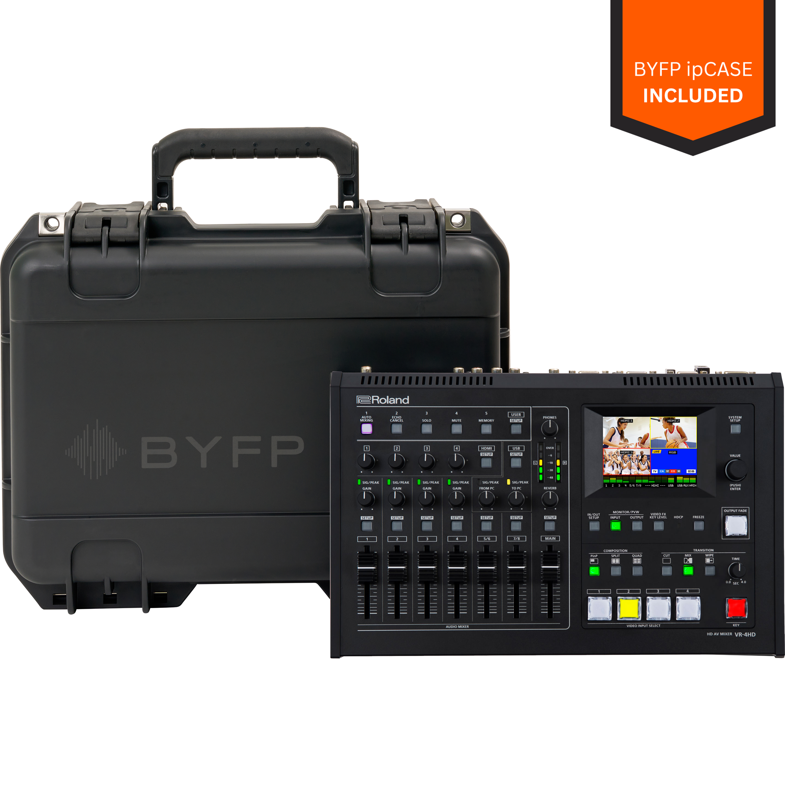 Roland VR-4HD tourPack with BYFP ipCase