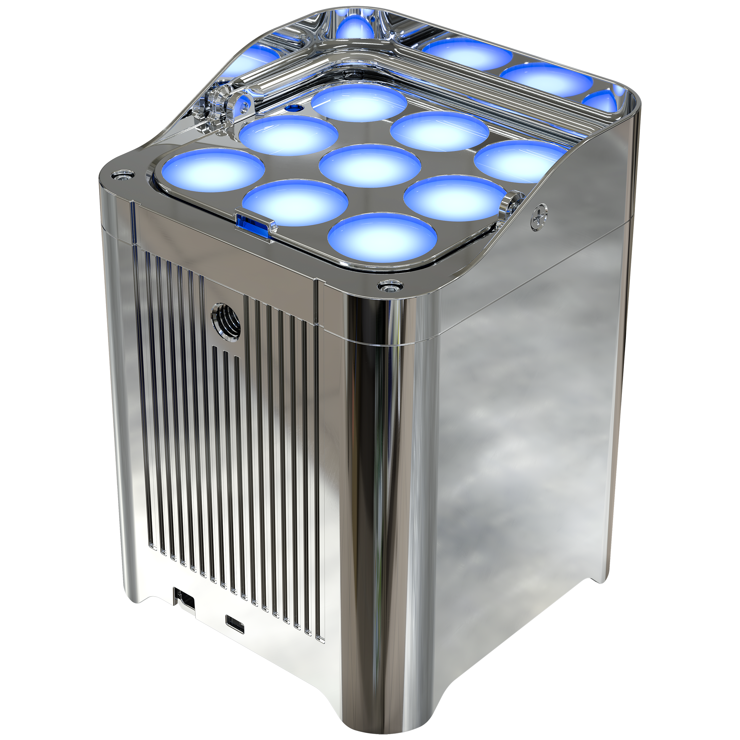 Chauvet Professional WELL FIT X Wireless Uplight 6-Pack with Case