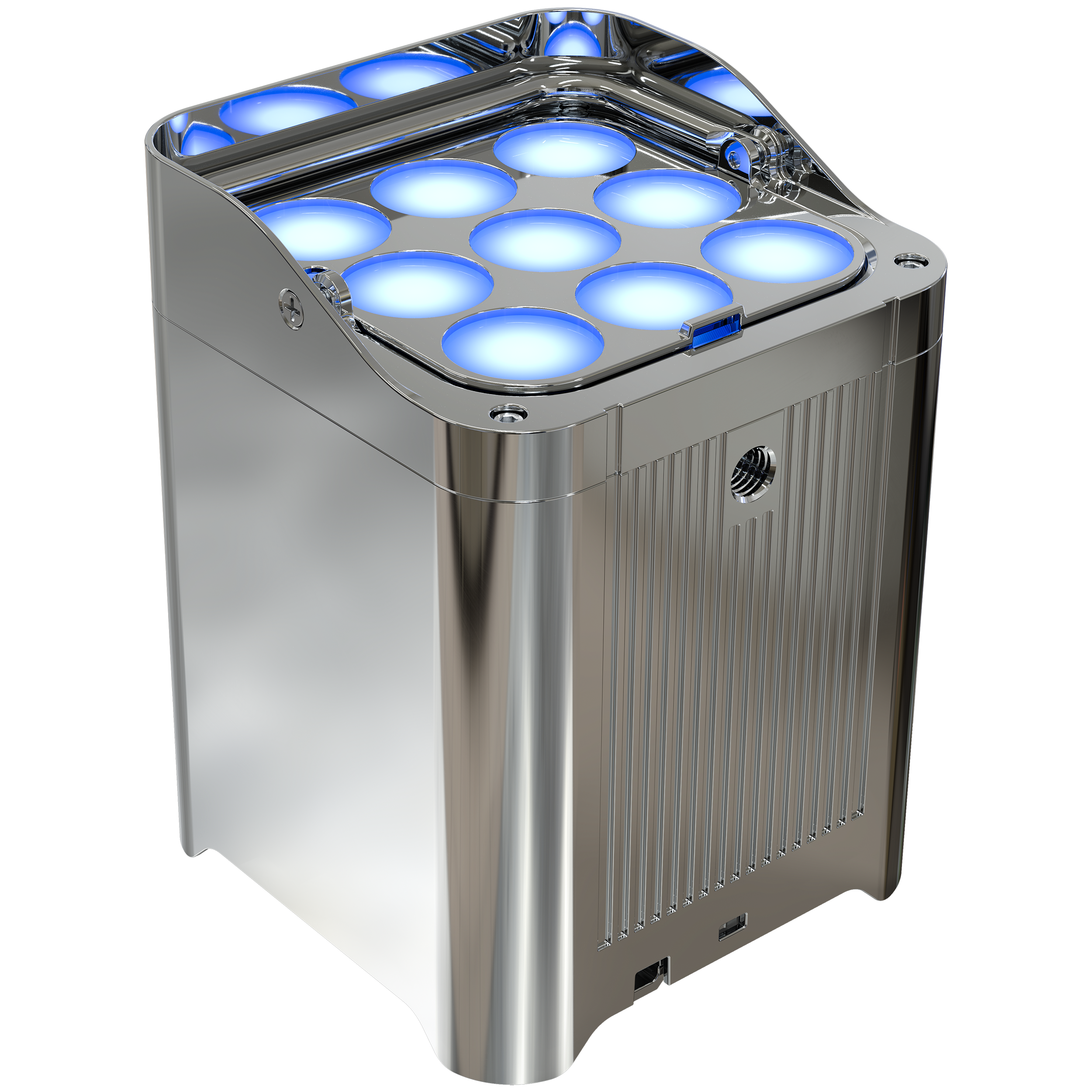 Chauvet Professional WELL FIT X Wireless Uplight 6-Pack with Case