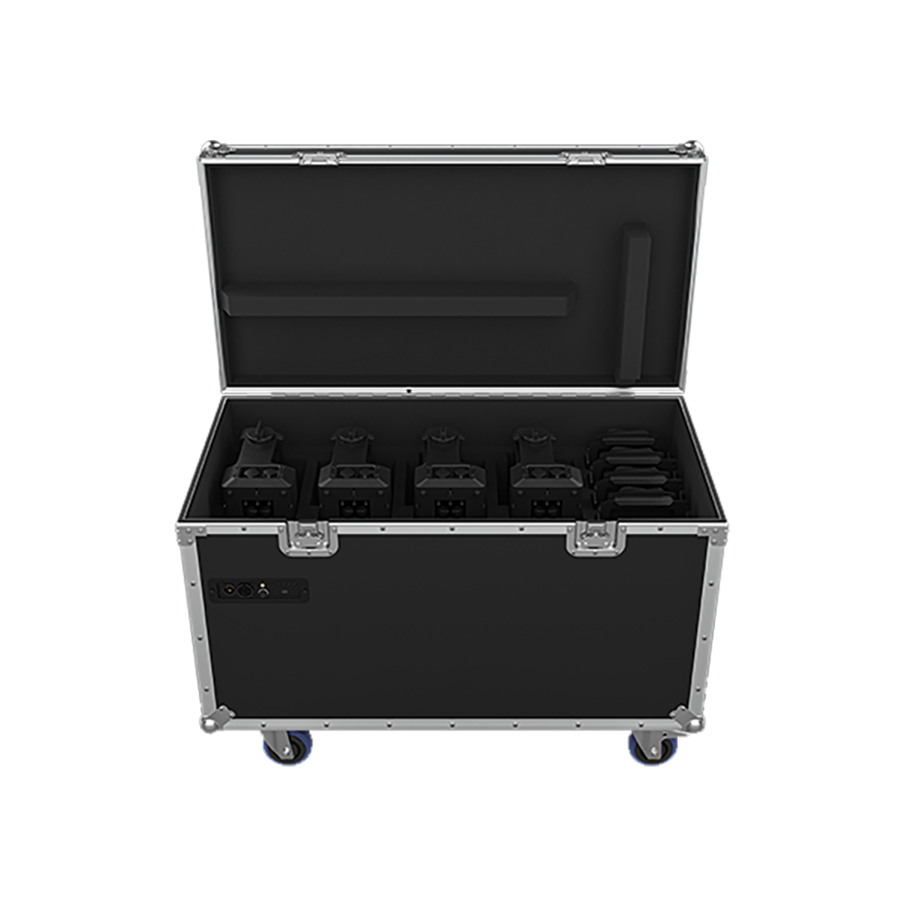 Chauvet Professional WELL Panel X Wireless Wash 4-Pack with Case