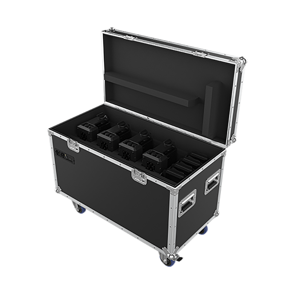 Chauvet Professional WELL Panel X Wireless Wash 4-Pack with Case