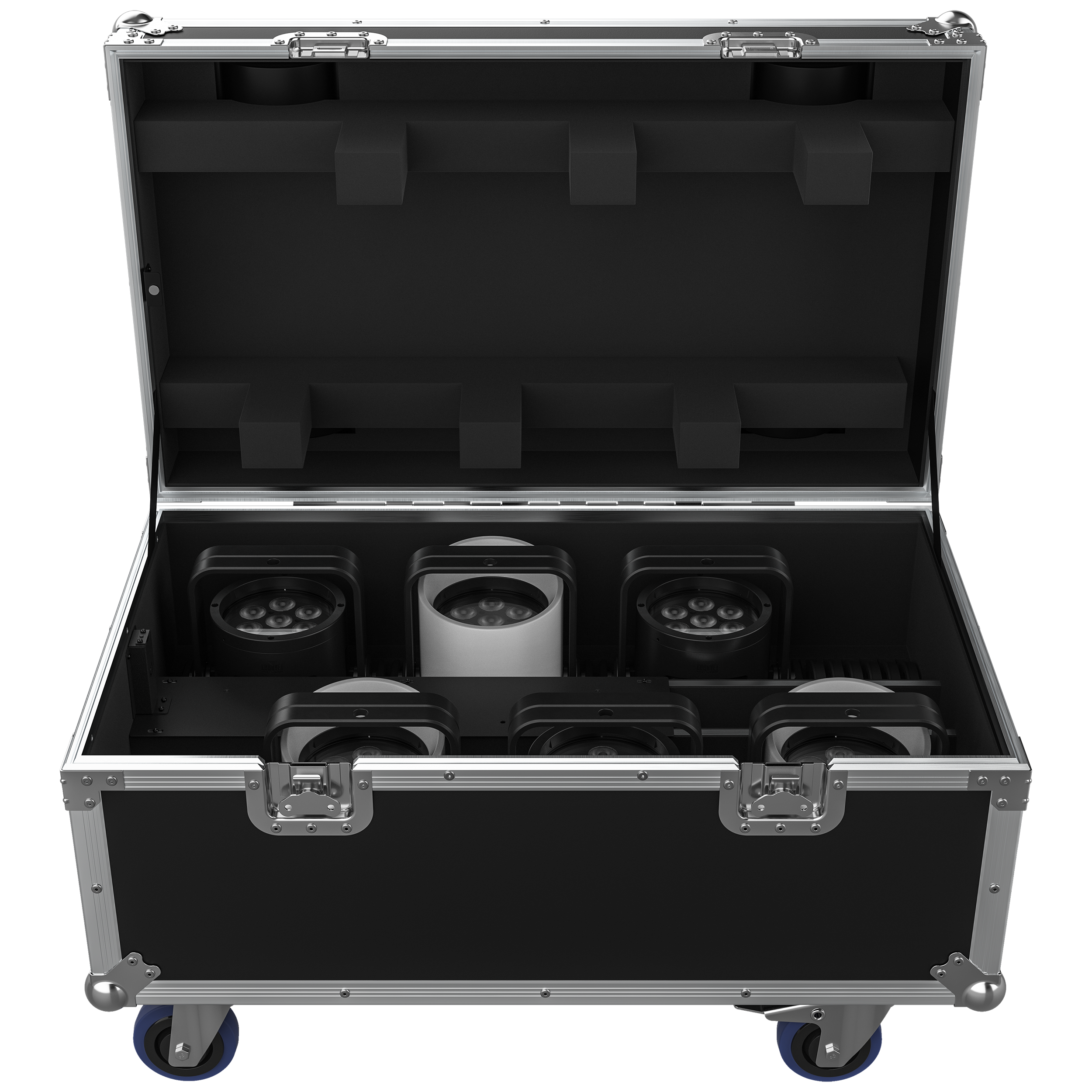 Chauvet Professional WELL Pod 2 Wireless Par 6-Pack with Case