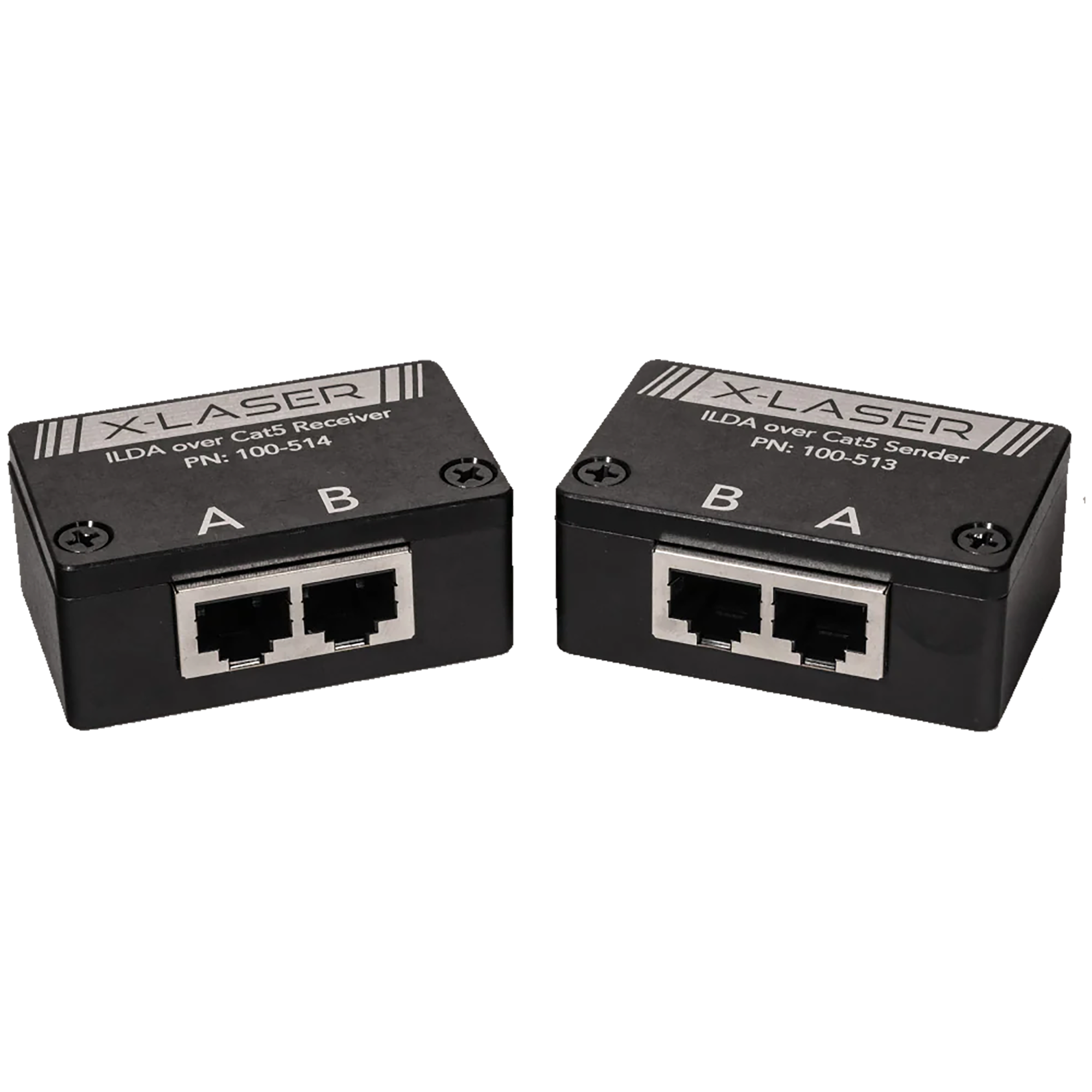 X-Laser ILDA to CAT5 Adapter Pair