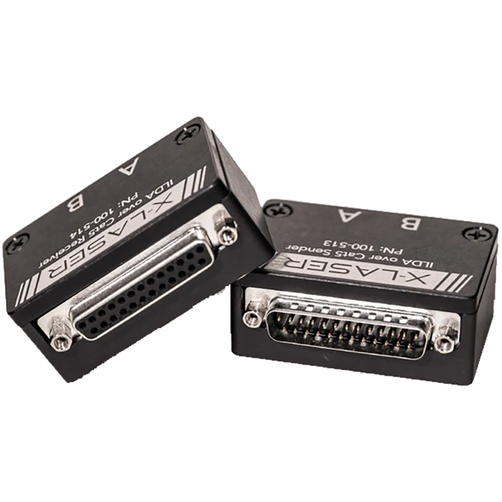 X-Laser ILDA to CAT5 Adapter Pair