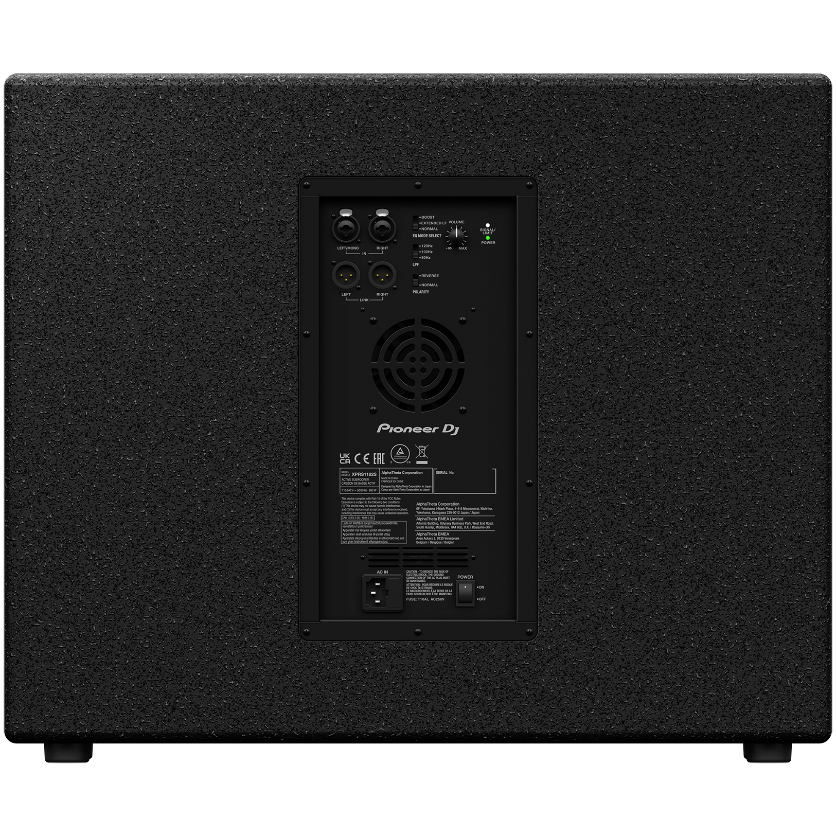 Pioneer DJ XPRS1182S 18 Subwoofer