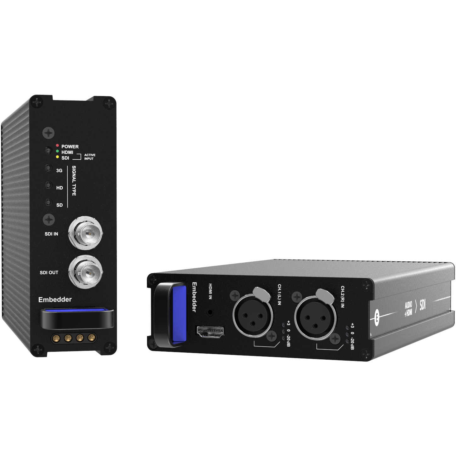 Theatrixx Embedder - HDMI 1.2/3G-SDI + Audio to 3G-SDI Reversible Converter