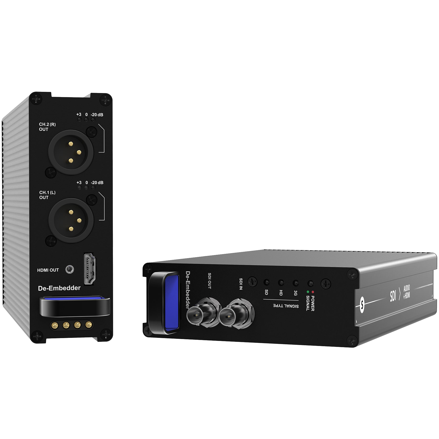 Theatrixx De-Embedder - 3G-SDI to HDMI 1.2 + Audio Reversible Converter