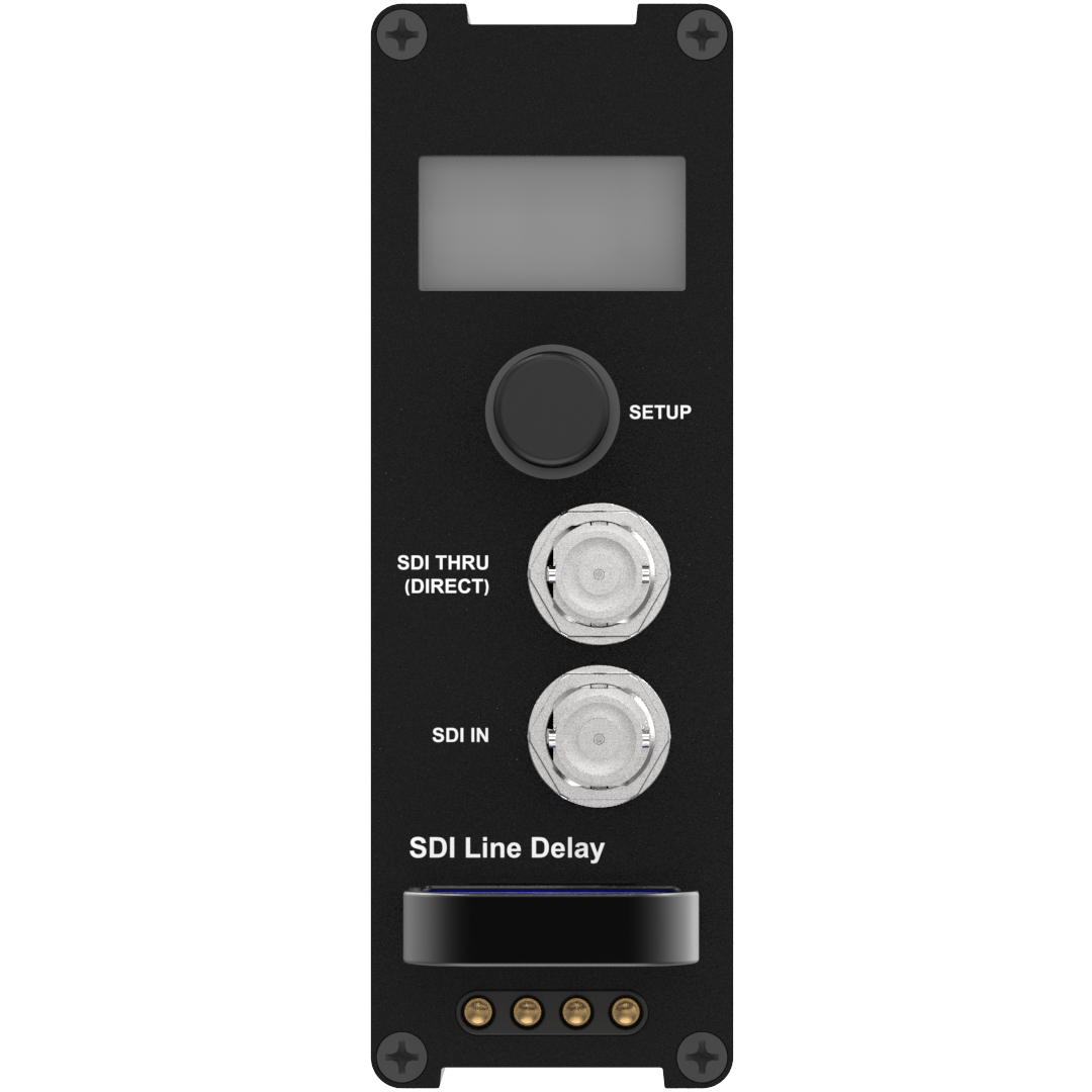 Theatrixx 3G-SDI Line Delay - Integrated DA 1:4 Reversible Converter