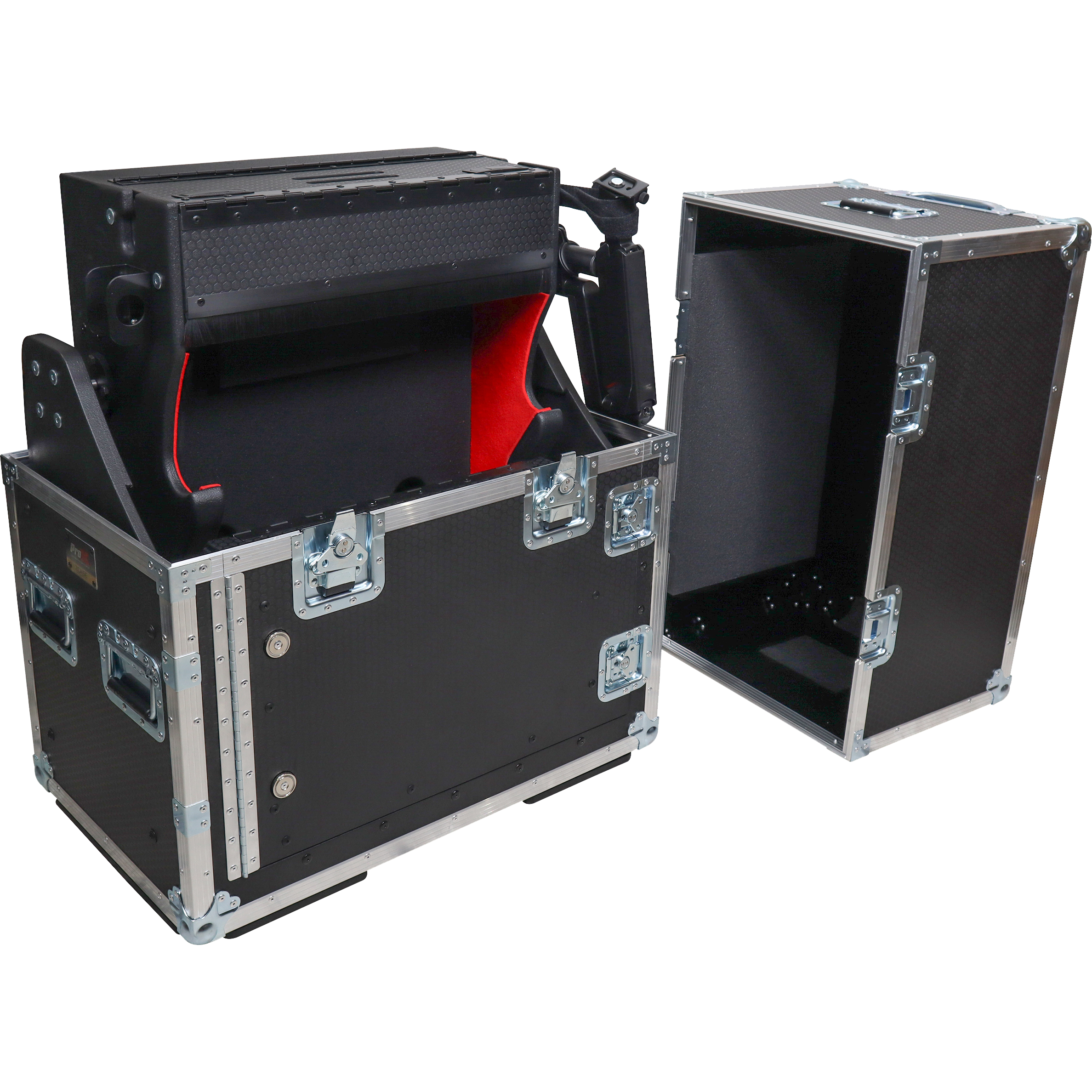 ProX Allen and Heath AVANTIS SOLO Flip-Ready Hydraulic Console Easy Retracting Lifting w/ 2U Rack Space Case by ZCASE