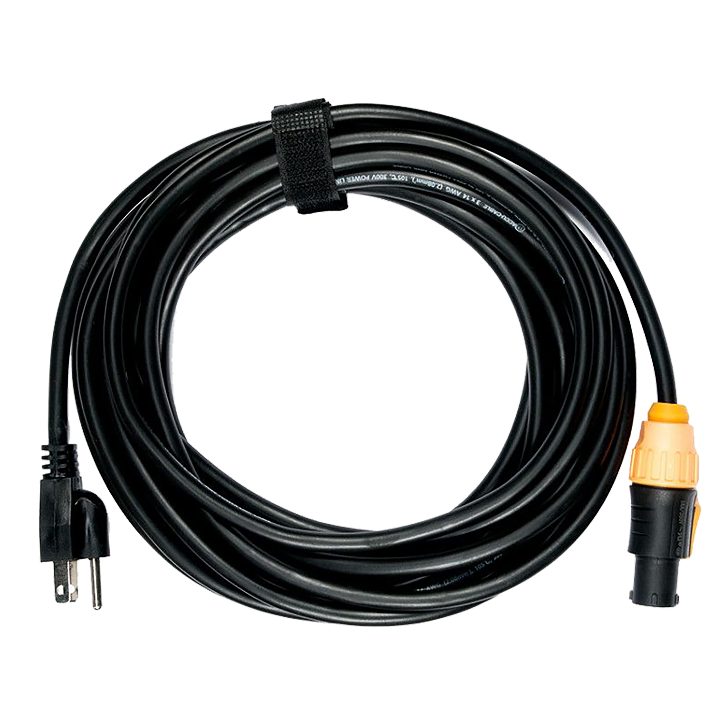 AccuCable IP65 Power Twist Lock to Edison Cable