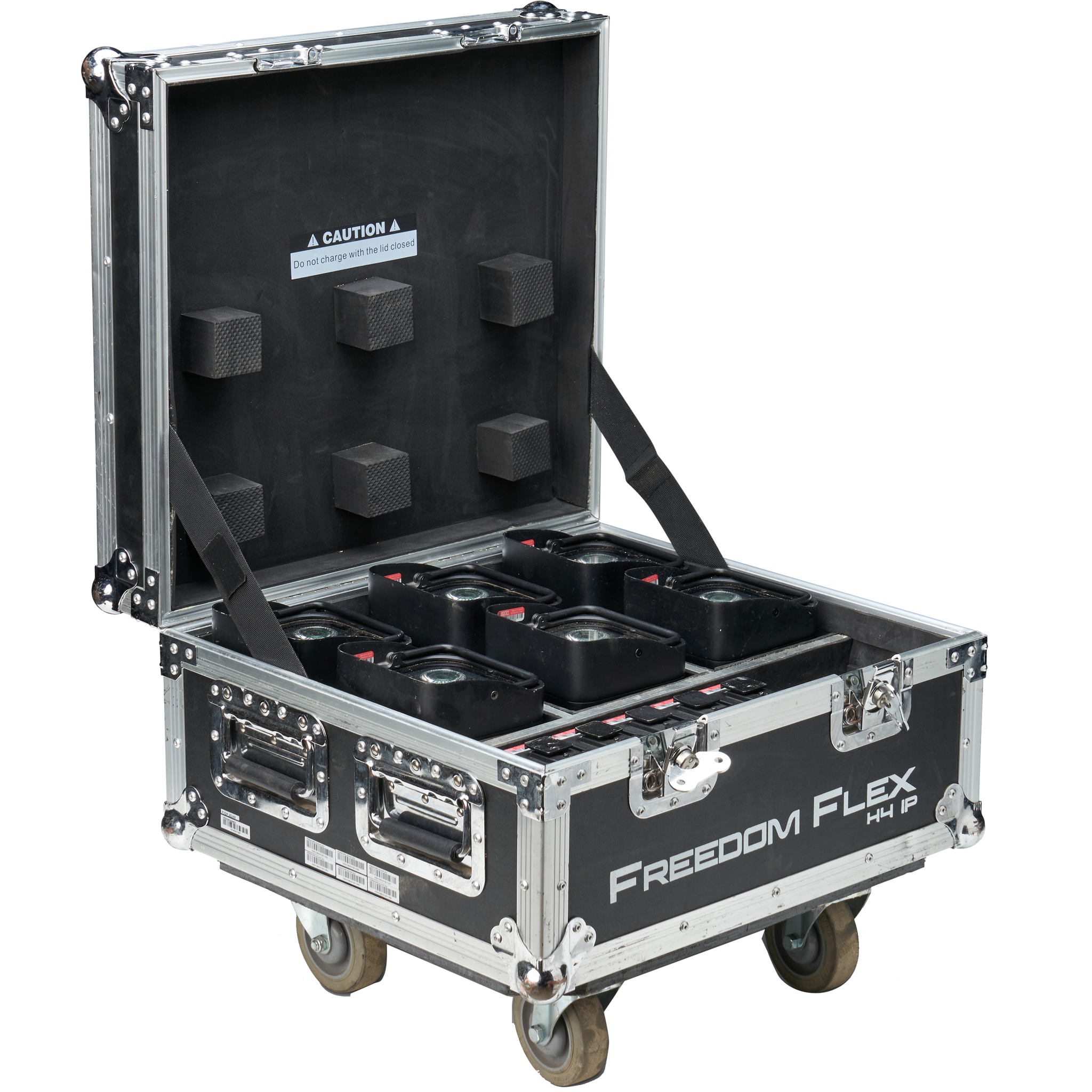 Chauvet DJ Freedom Flex H4 IP 6-Pack with Case