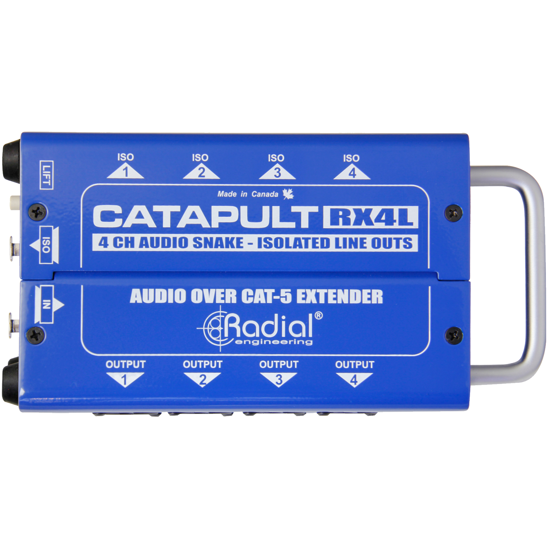 Radial Catapult RX4L Cat 5 Audio Snake