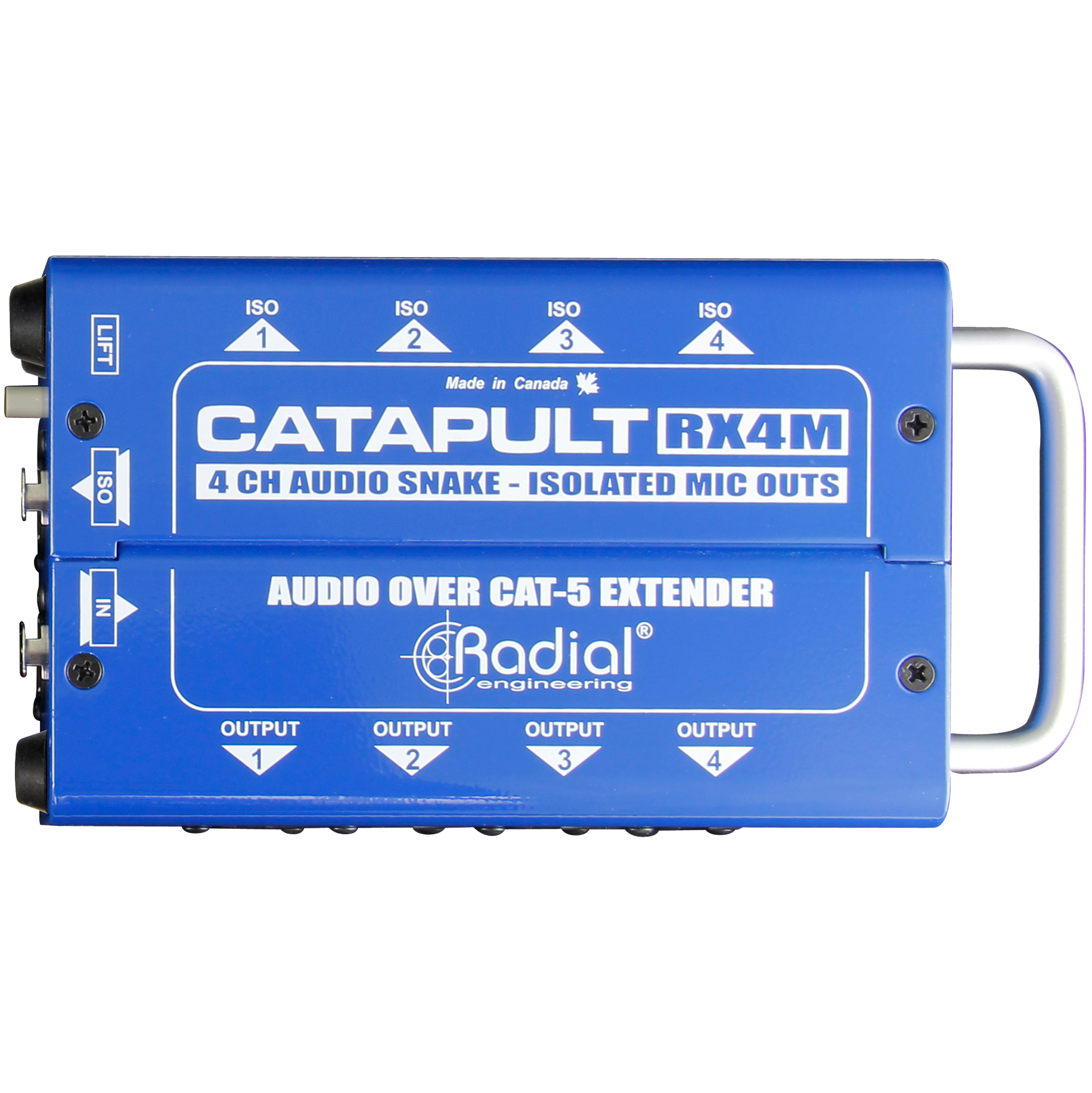 Radial Catapult RX4M Cat 5 Audio Snake