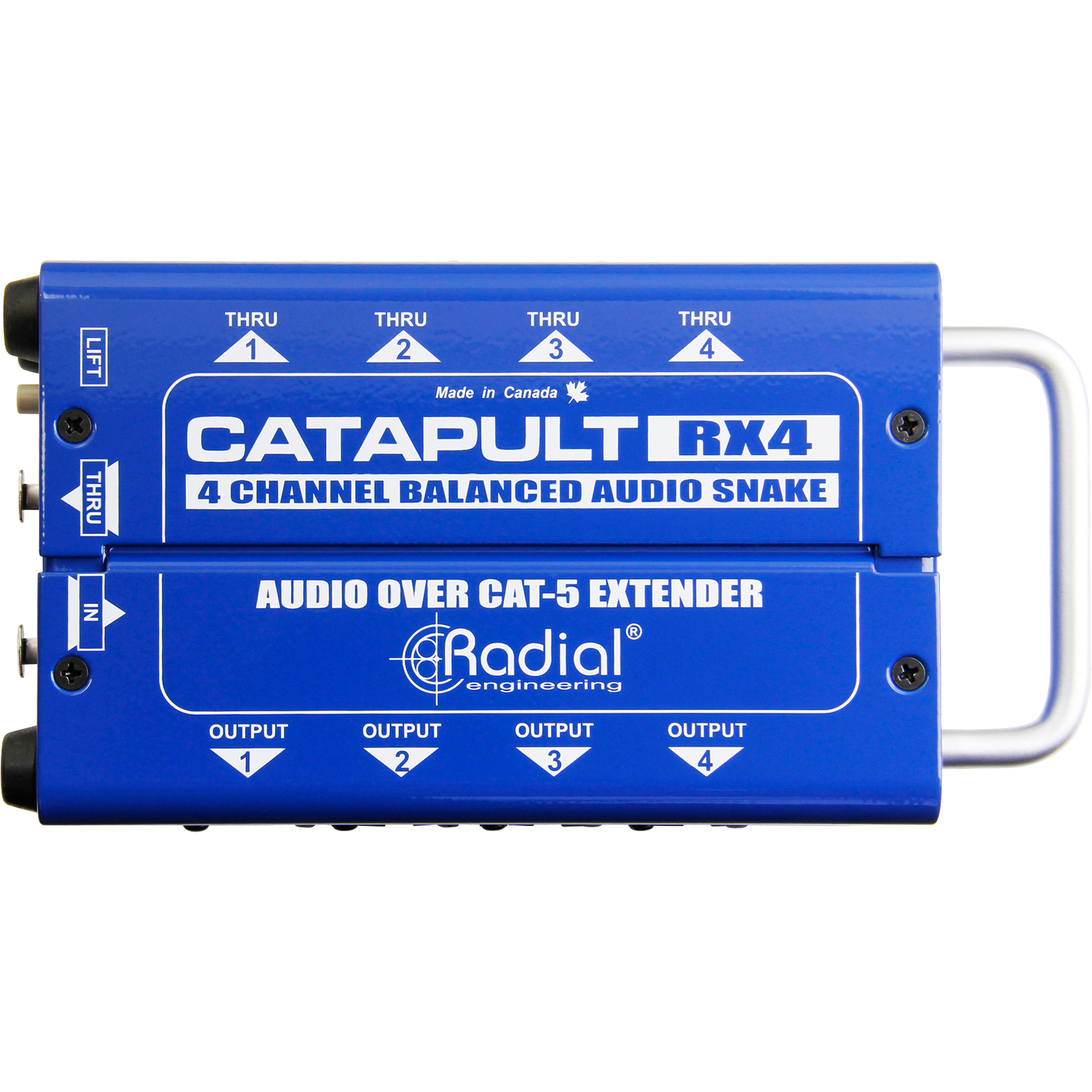 Radial Catapult RX4-Channel Cat 5 Analog Snake
