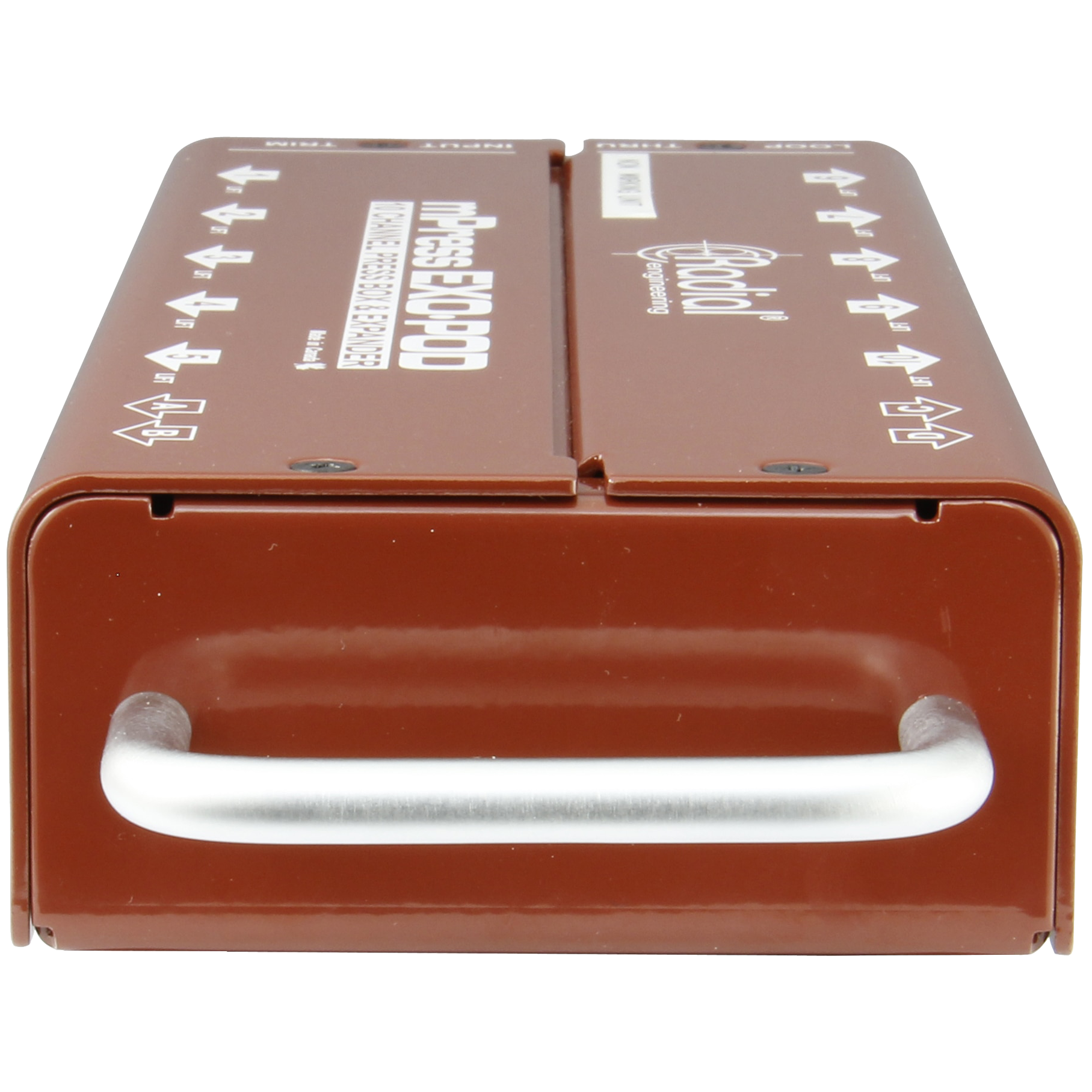 Radial Exo-Pod Broadcast Splitter