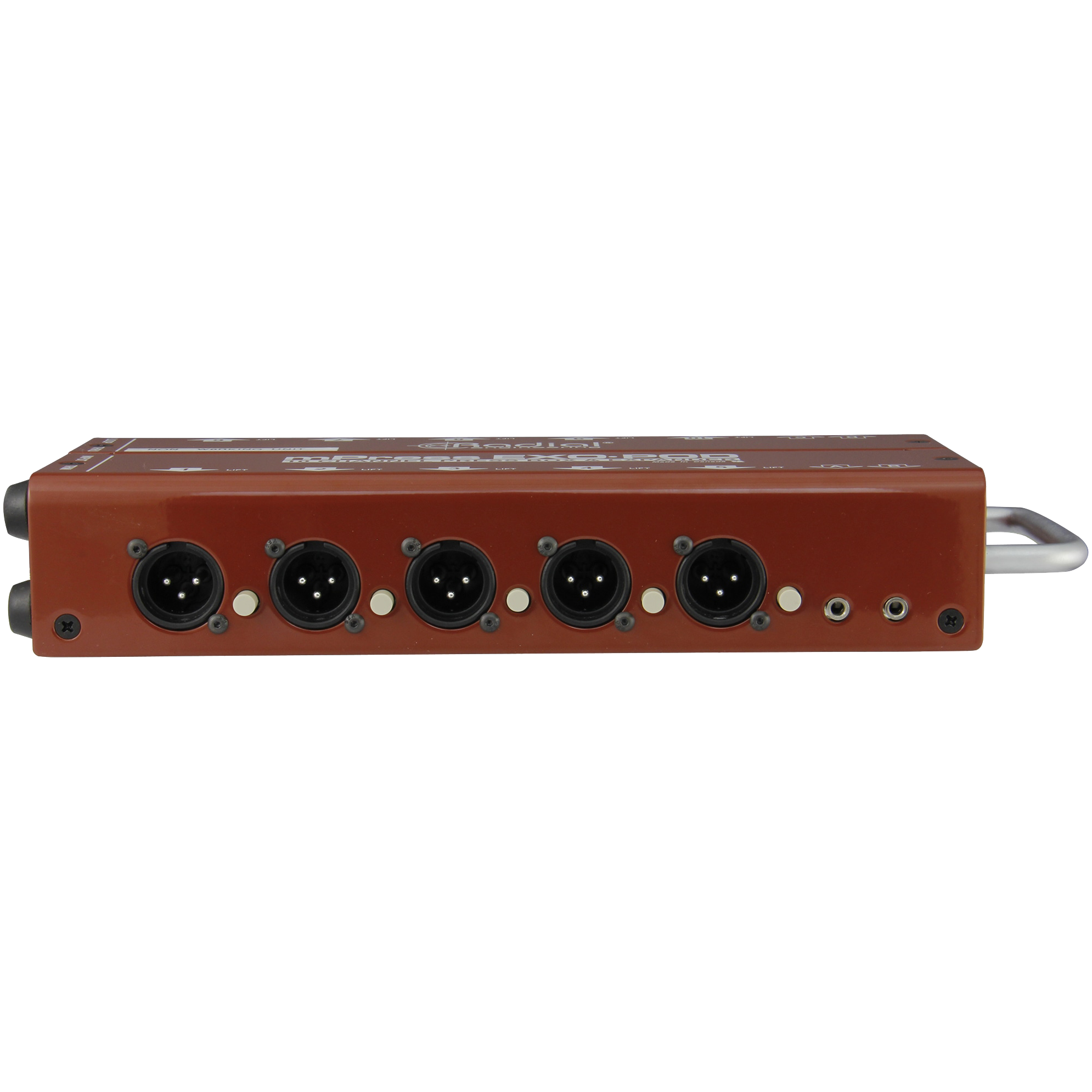 Radial Exo-Pod Broadcast Splitter