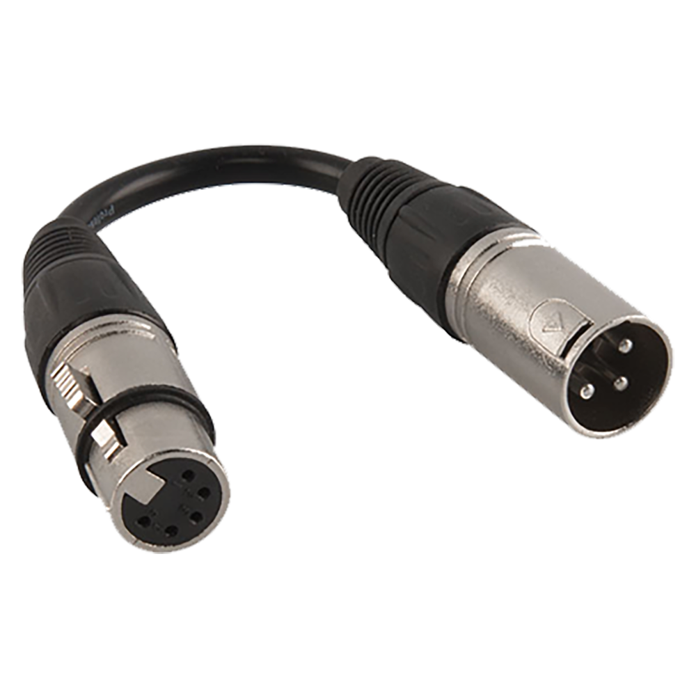 Chauvet 5-Pin F to 3-Pin M