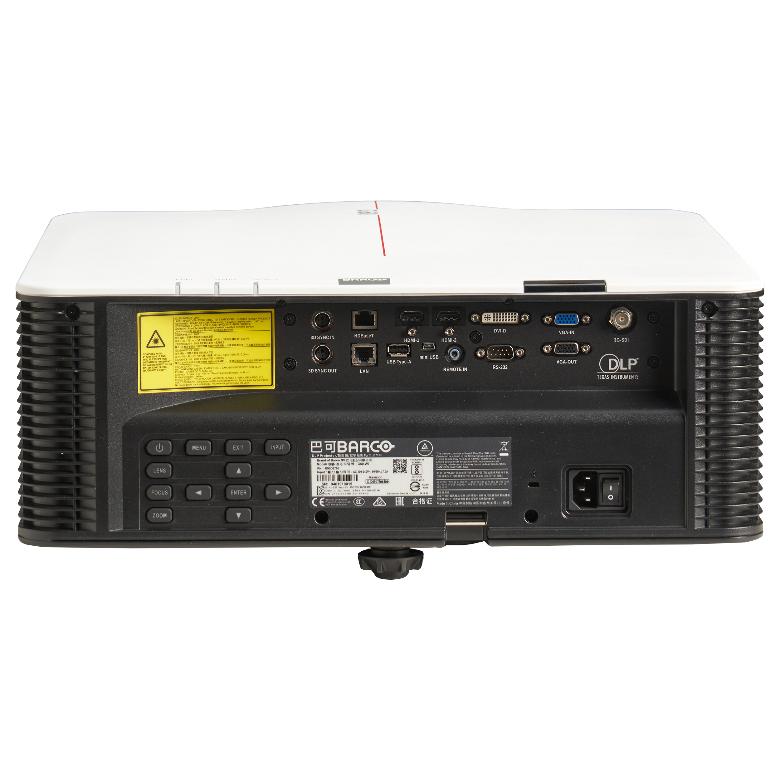 Barco G60-W7 Projector with 1.22-1.53 Lens