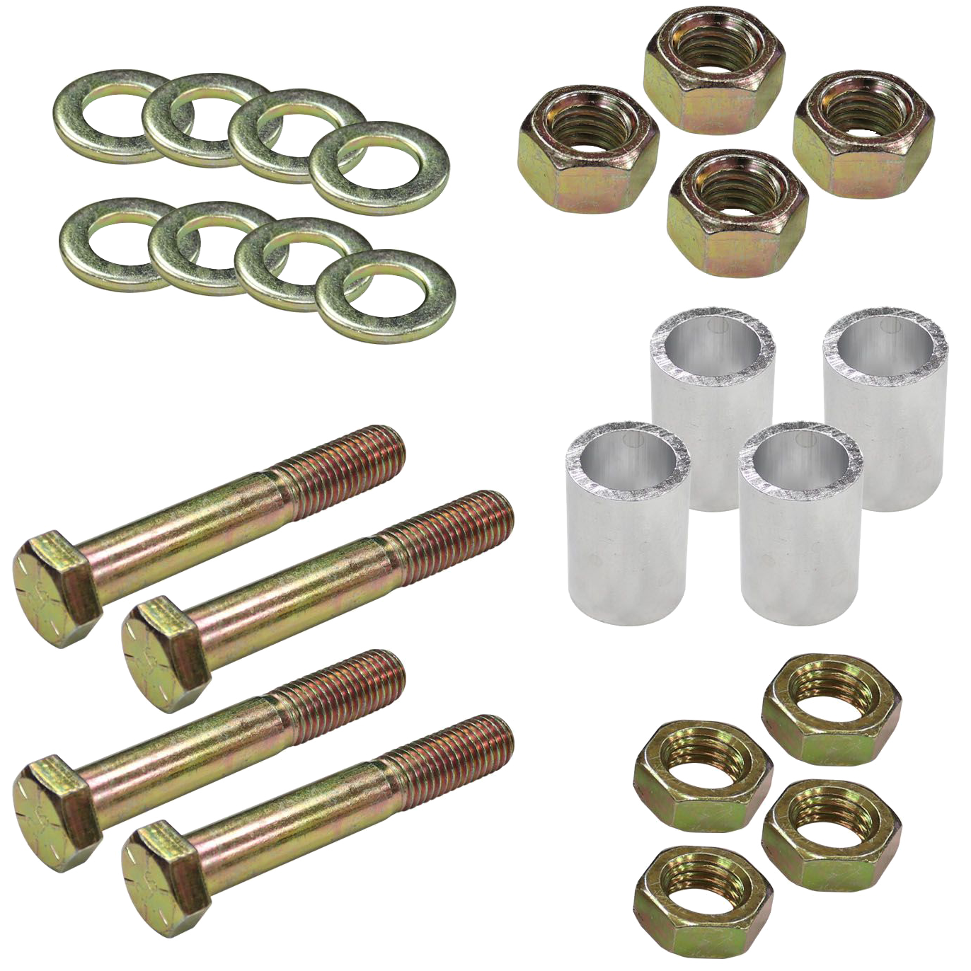Show Solutions Grip Blok Grade 8 Bolt Package - Set of 4