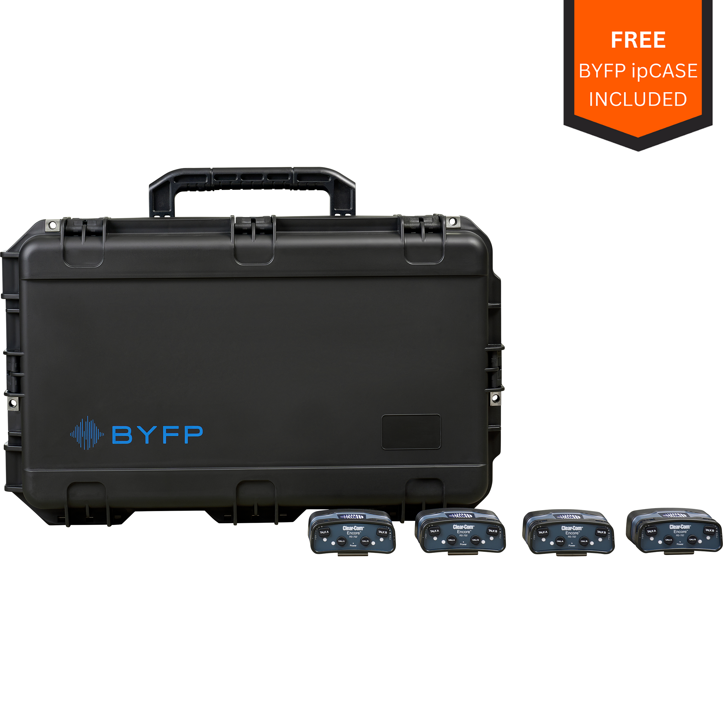 Clear-Com Encore 1 Channel tourPack with BYFP ipCase