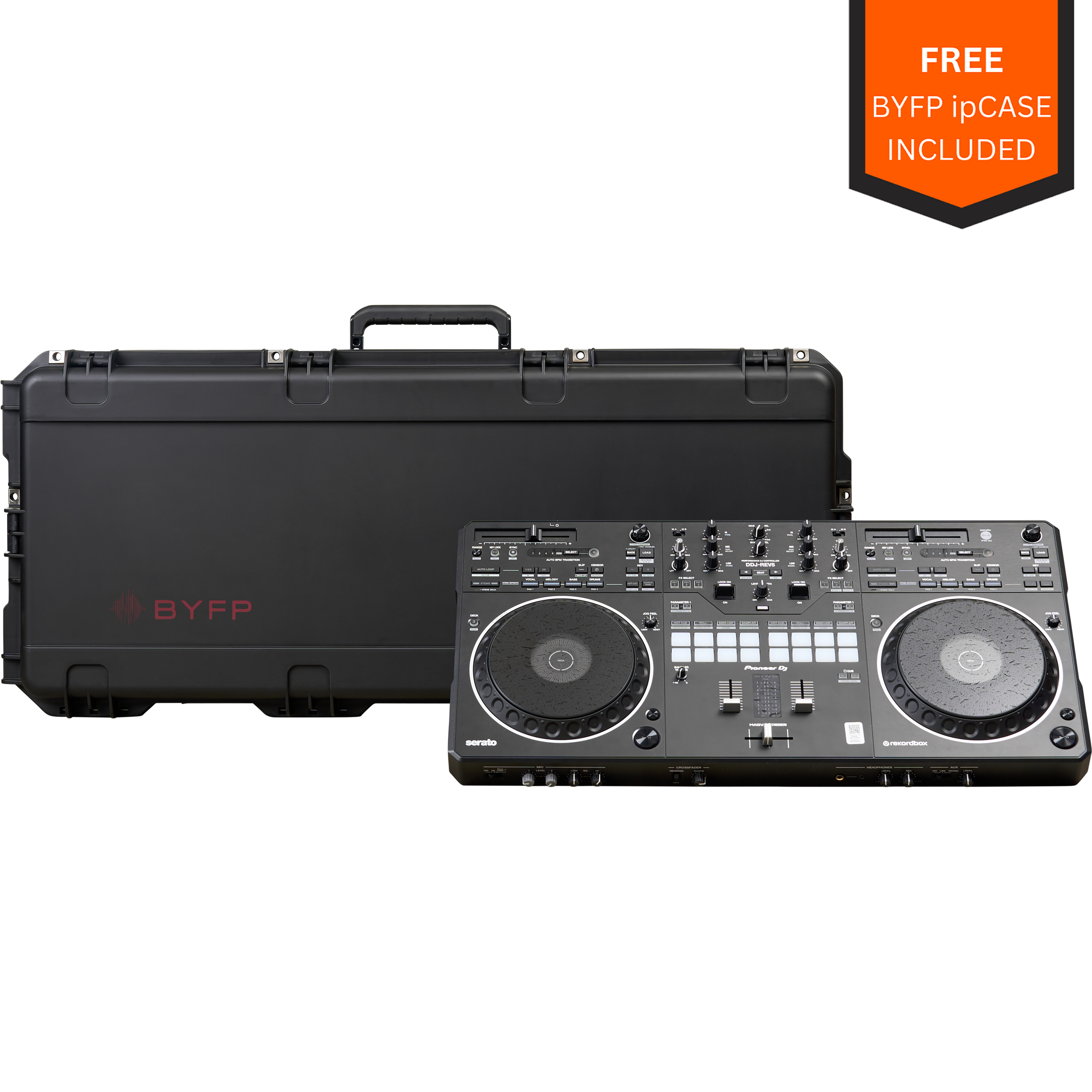 Pioneer DJ DDJ-REV5 Controller tourPack with BYFP ipCase