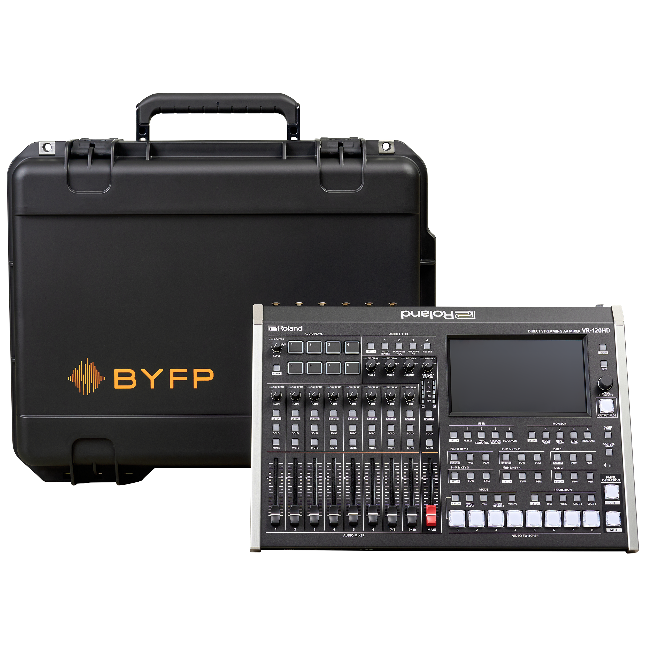 Roland VR-120HD tourPack with BYFP ipCase