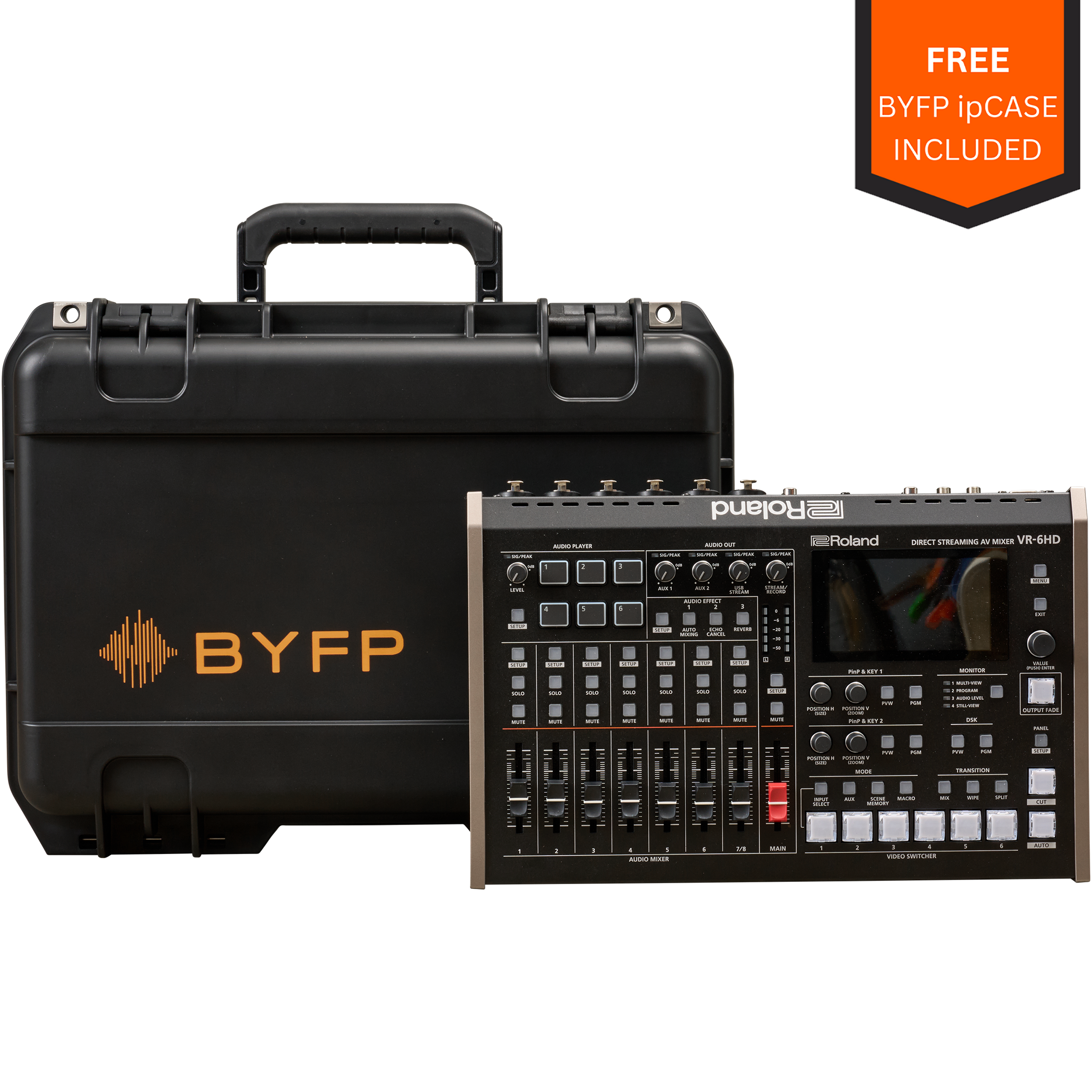 Roland VR-6HD tourPack with BYFP ipCase