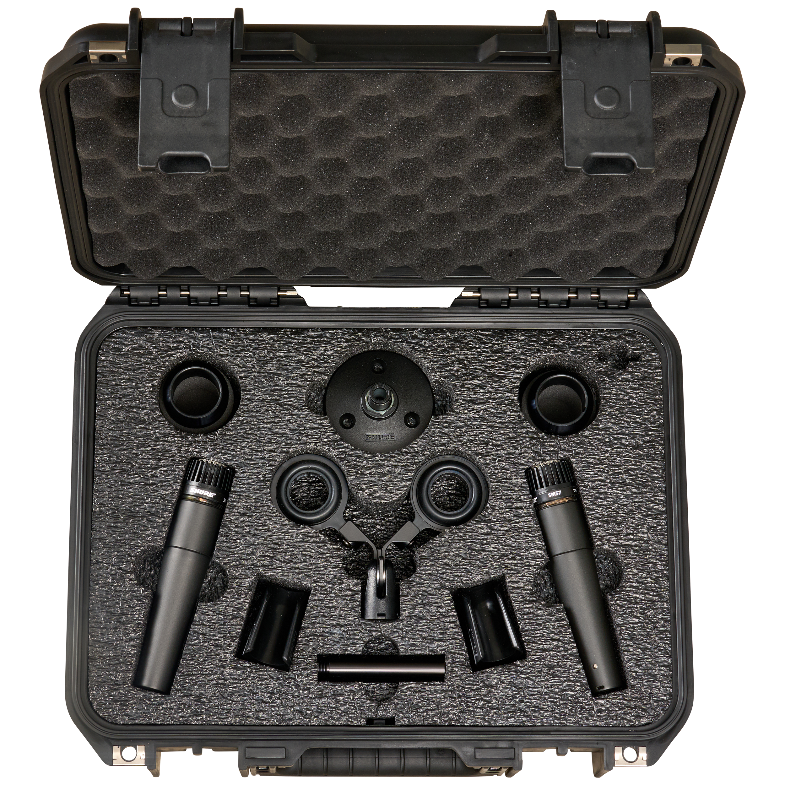 BYFP ipCase for Shure Presidential SM57 Dual Microphone Kit BYFP ipCase for Shure Presidential SM57 Dual Microphone Kit